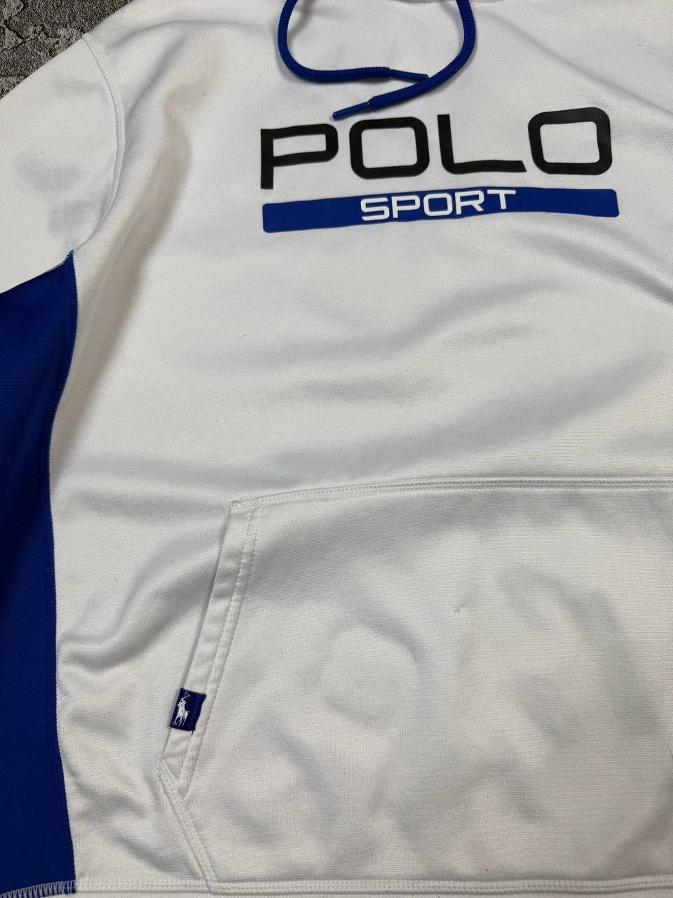 Polo Ralph Lauren Y2K Polo Sport Ralph Lauren Polyster Hoodie 2000s Size US M / EU 48-50 / 2 - 5 Thumbnail