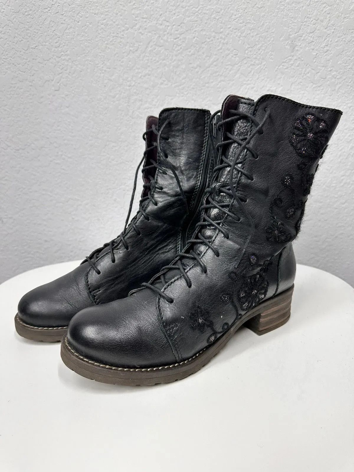A.S.98 Vintage Leather Boots Hysteric Glamour AS 98 Style GOA Size US 9 / EU 42 - 5 Thumbnail