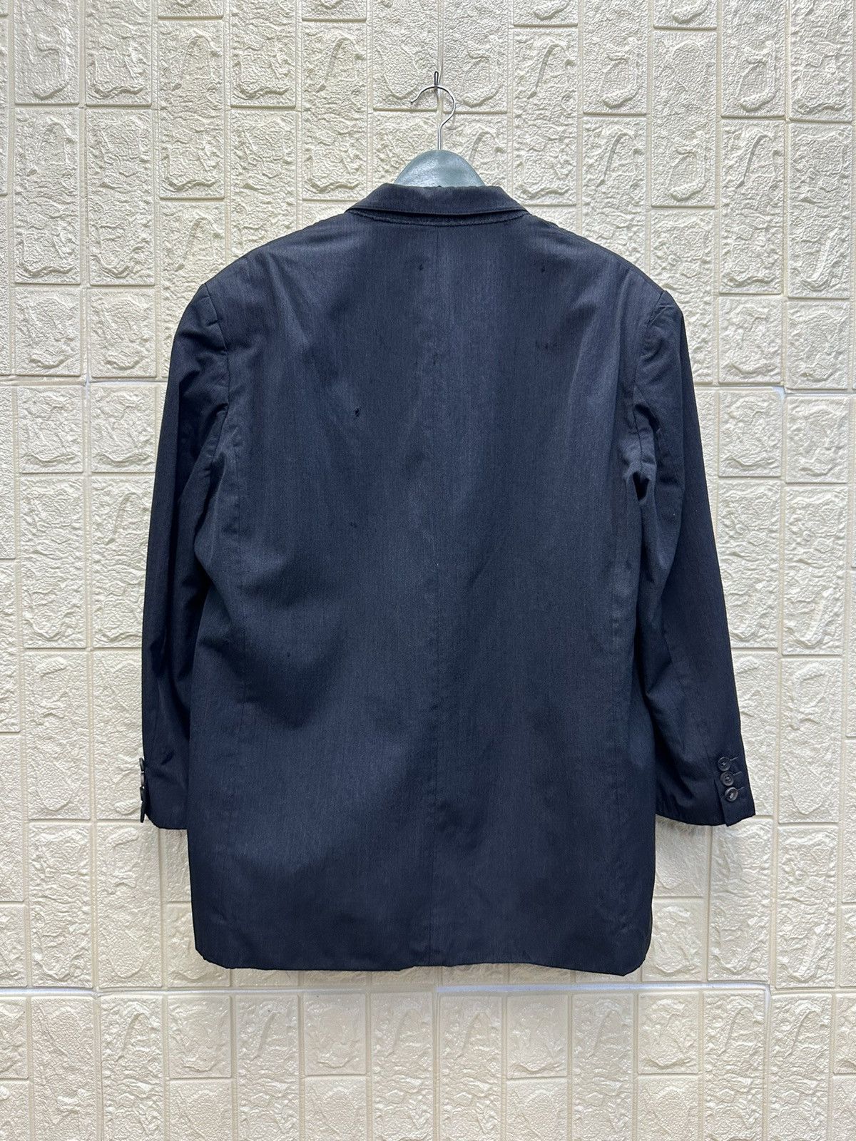 Y's for Men × Yohji Yamamoto Y’s For Men Yohji Yamamoto Blazer Button Jacket MJ89 Size 38R - 3 Thumbnail