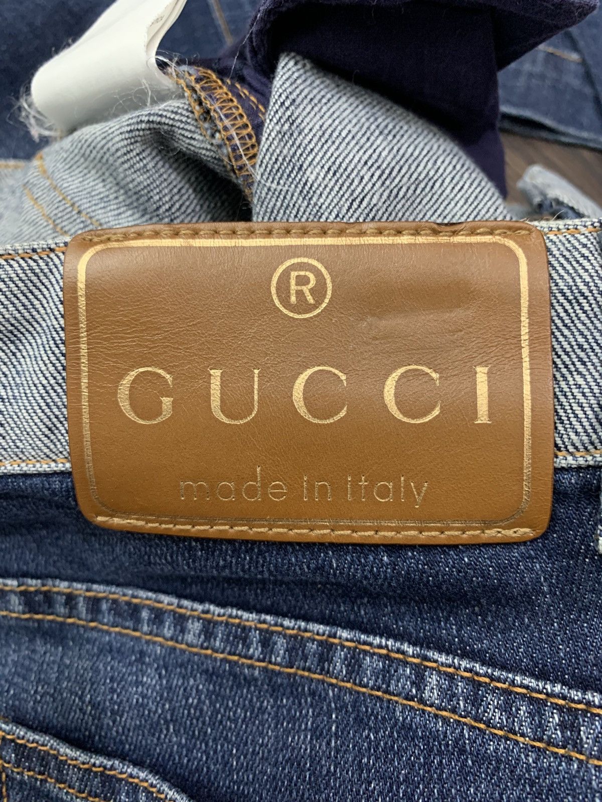 Gucci Gucci Horsebit Low-Rised Flared Womens Jeans 70's Size 25" / US 0 / IT 36 - 12 Thumbnail
