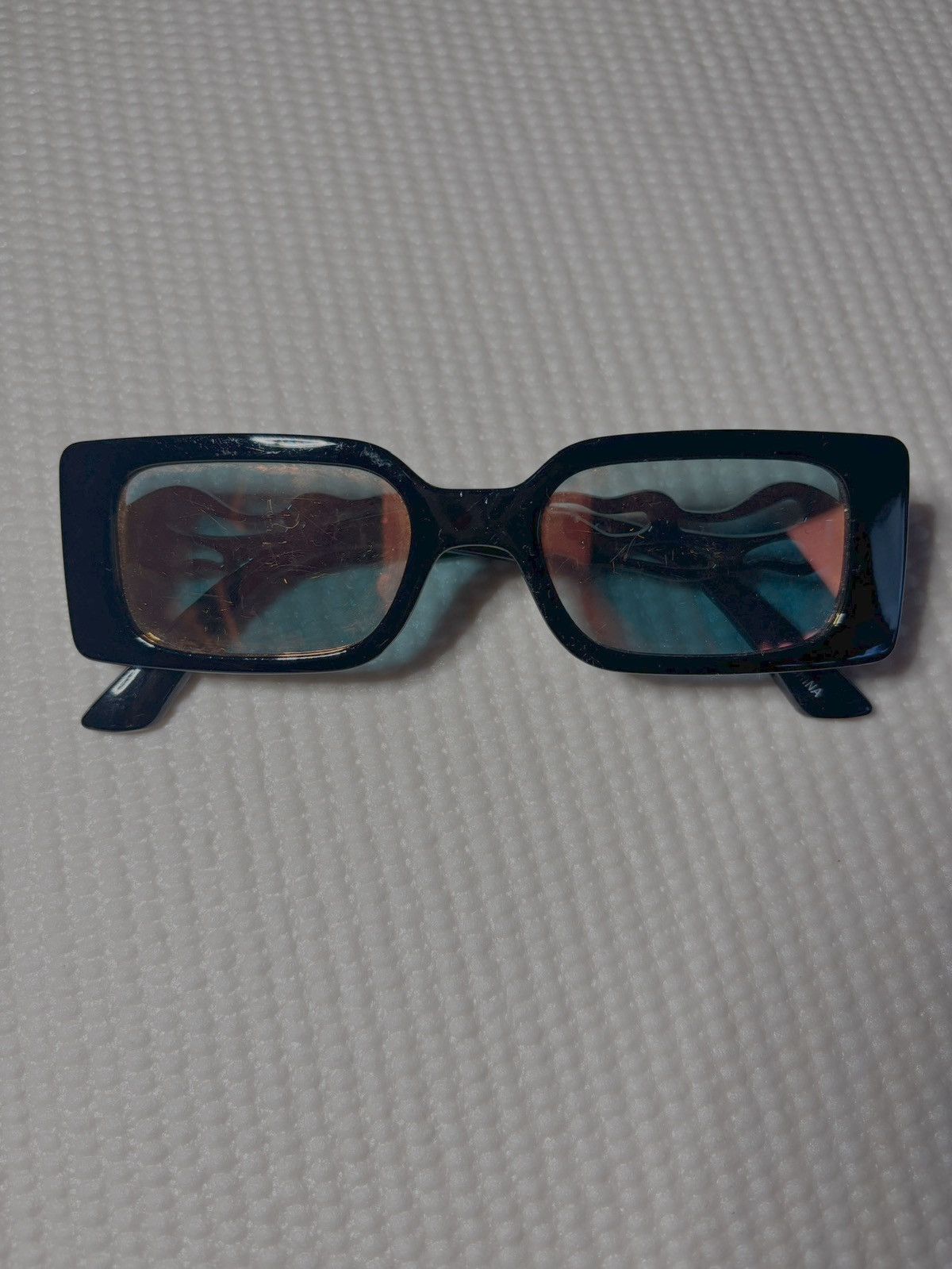 Vintage Black flame’s sunglasses Size ONE SIZE - 1 Thumbnail