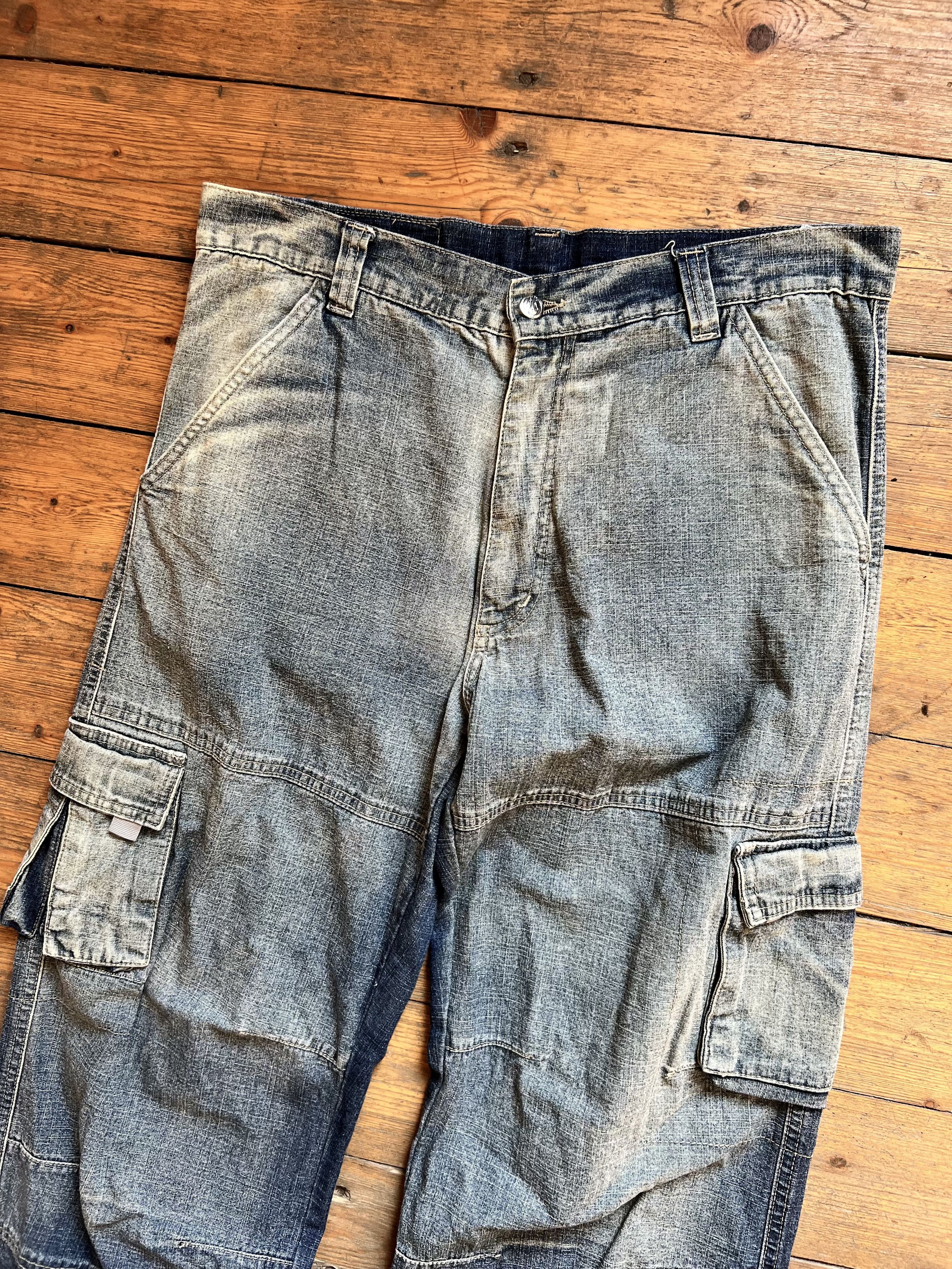 Denime Vintage Red Cat Jeans Cargo NFS Fade Pants Size US 36 / EU 52 - 6 Thumbnail