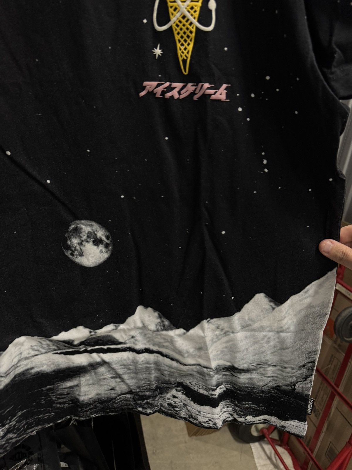 Icecream Ice Cream Moon and Space T-Shirt Size XXL Size US XXL / EU 58 / 5 - 5 Thumbnail
