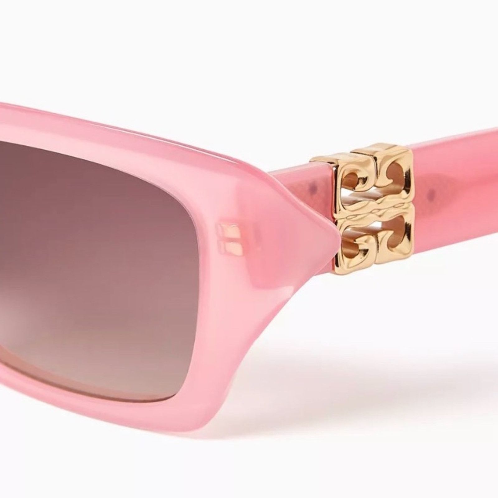 Givenchy New! Givenchy Pink Sunglasses with Gold Accent, GV40103I 72Z Size ONE SIZE - 3 Thumbnail