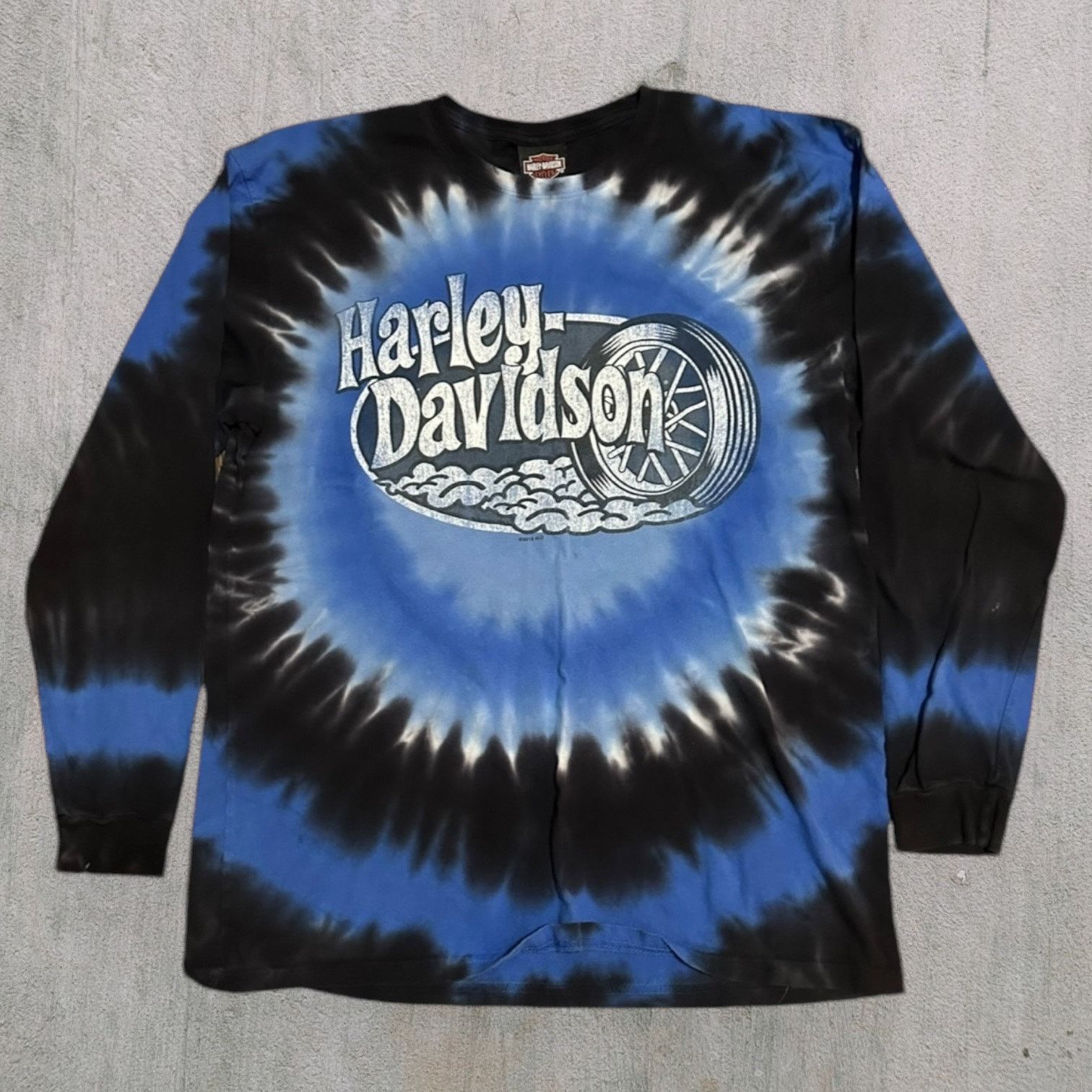 Harley Davidson Sick Tie dye Harley New Orleans longsleeve Size US L / EU 52-54 / 3 - 1 Thumbnail