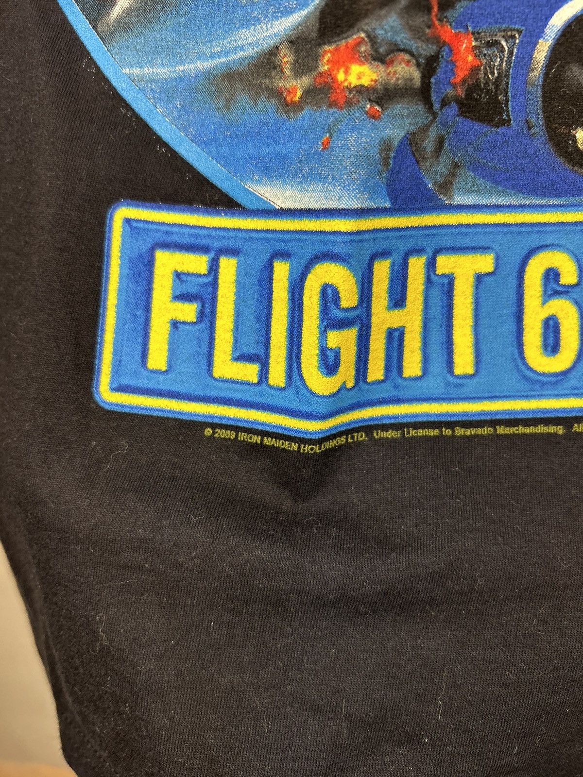 Iron Maiden Vintage Iron Maiden Flight 666 T shirt 2009 Size US S / EU 44-46 / 1 - 9 Thumbnail