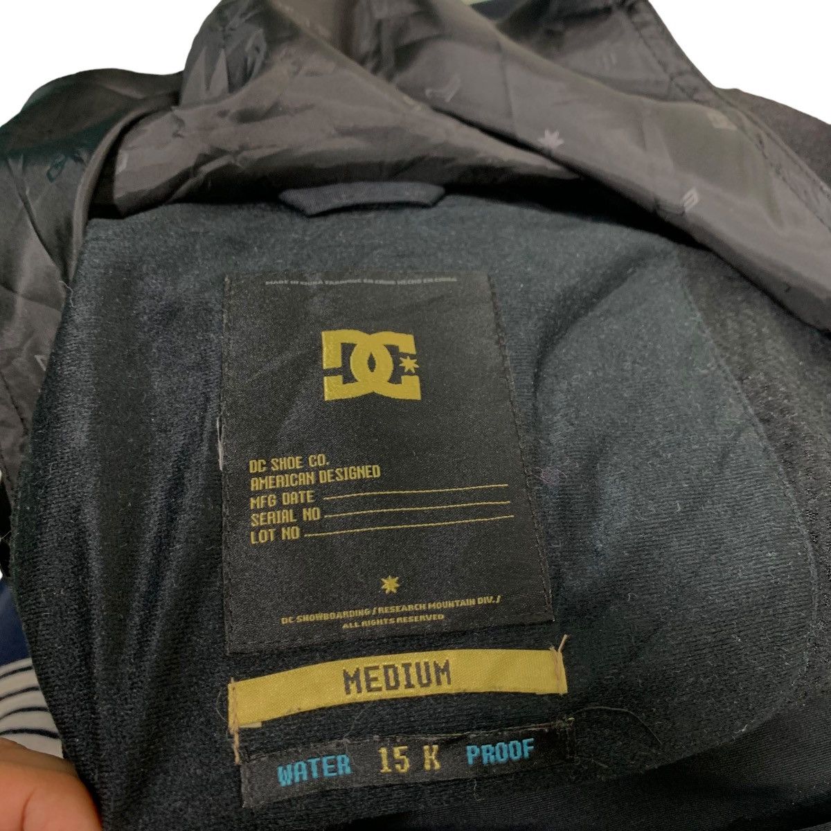 DC D.C. SHOE Waterproof Ski Wear Overalls #0055-C4 Size US 40 / EU 56 - 13 Thumbnail