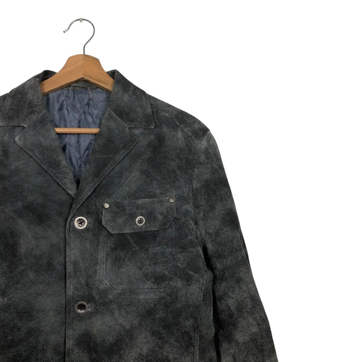 Japanese Brand 🔥VINTAGE GENUINE LEATHER BIKER JACKET NICOLE ISSEY MIYAKE Size US M / EU 48-50 / 2 - 8 Thumbnail