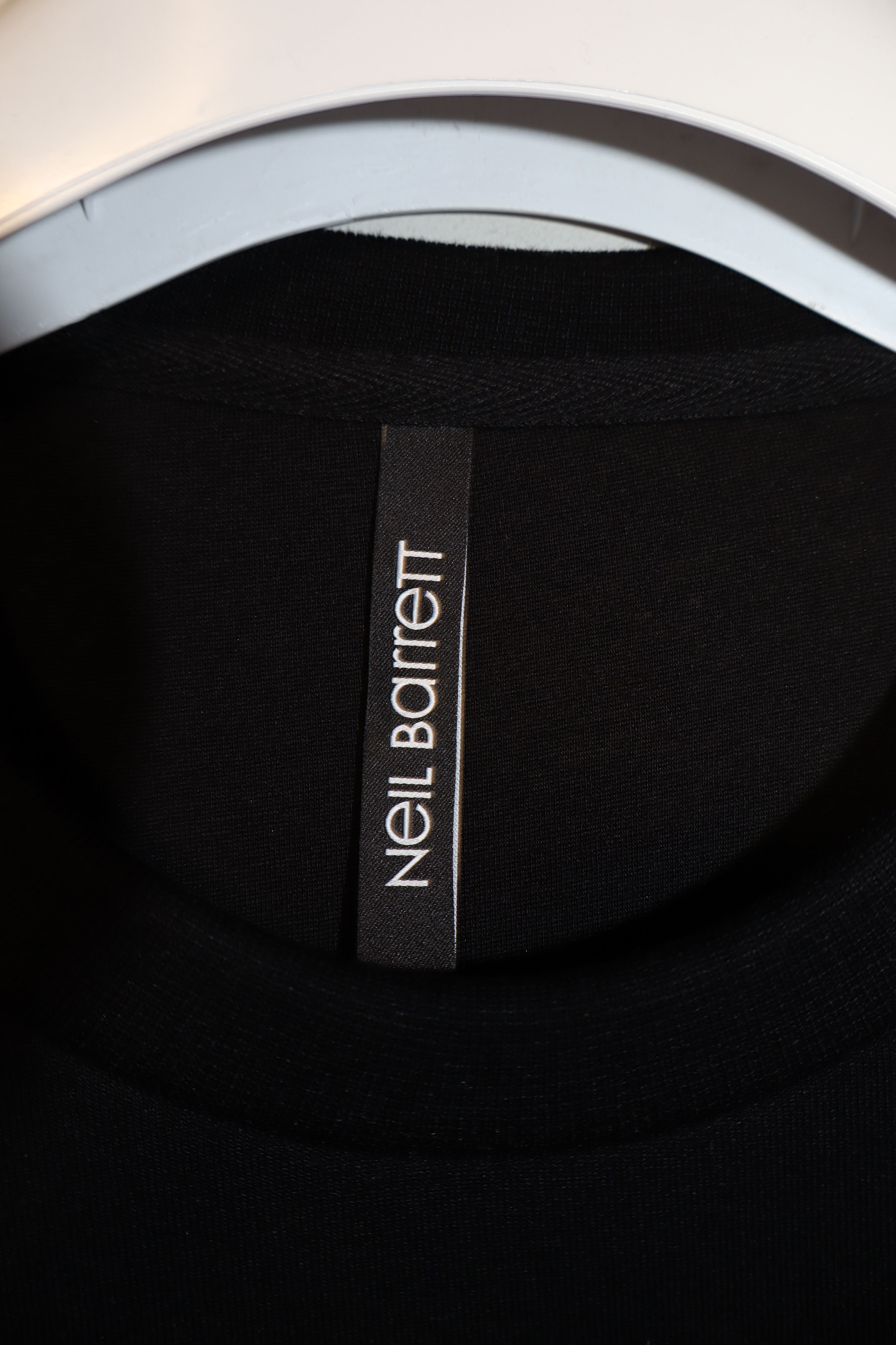 Neil Barrett Leather bolt insert sweatshirt Size US XS / EU 42 / 0 - 3 Thumbnail