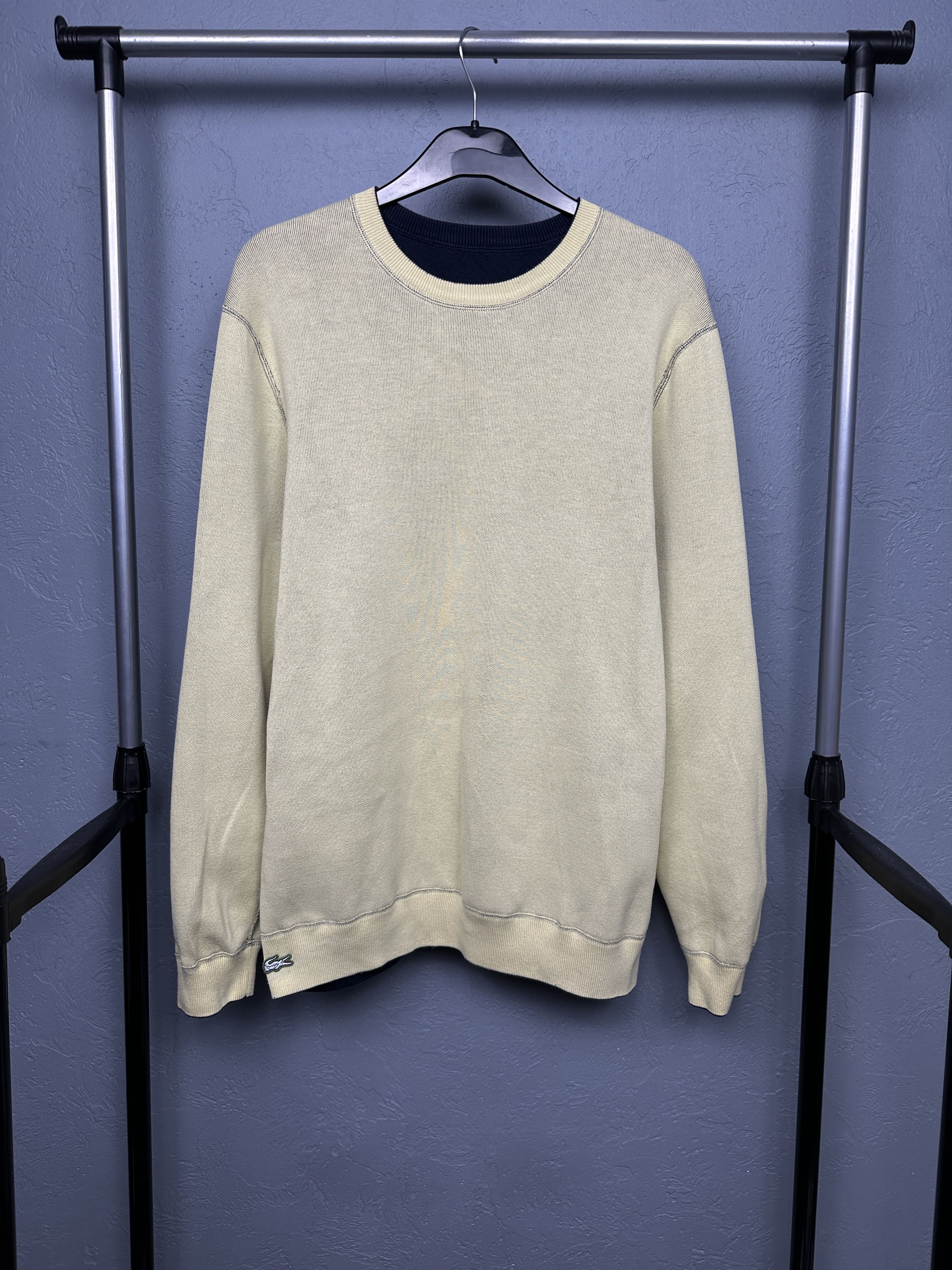 Lacoste Lacoste Vintage Mens Reversible Sweatshirt Size US XL / EU 56 / 4 - 5 Thumbnail