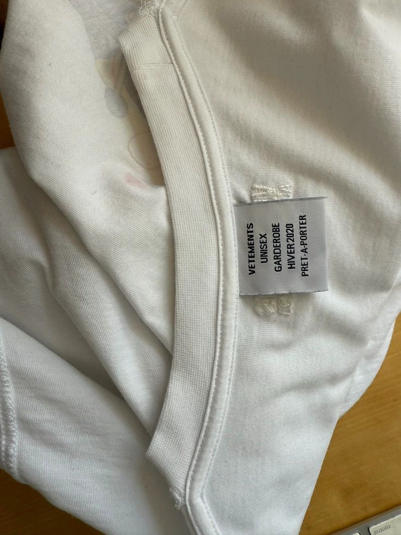 Vetements Vetements SizeU Sponge short-sleeve Size US XS / EU 42 / 0 - 6 Thumbnail