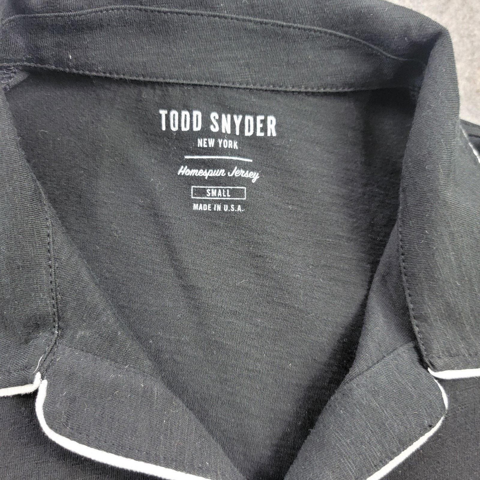 Todd Snyder Todd Snyder Montauk Tipped Polo Shirt Homespun Slub Preppy Size US S / EU 44-46 / 1 - 6 Thumbnail