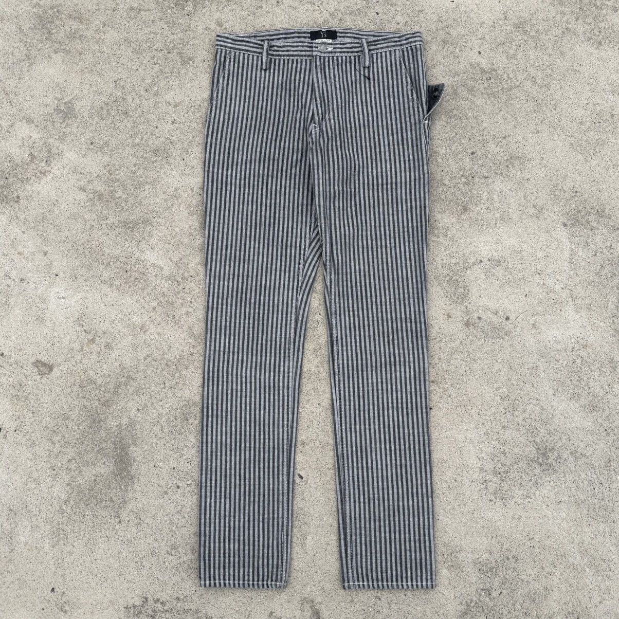 Yohji Yamamoto Y’s Yohji Yamamoto Archive Hickory Stripe Pants Size 2 Japan Size US 31 - 2 Thumbnail