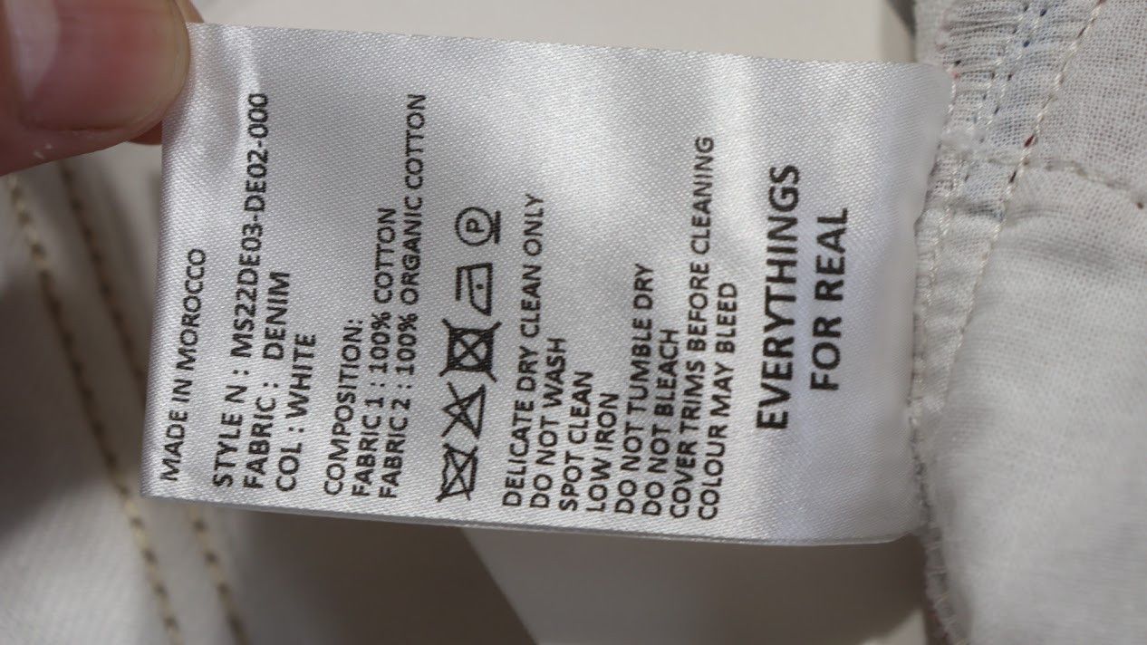 o1rshd1 Keita Denim Jeans in White