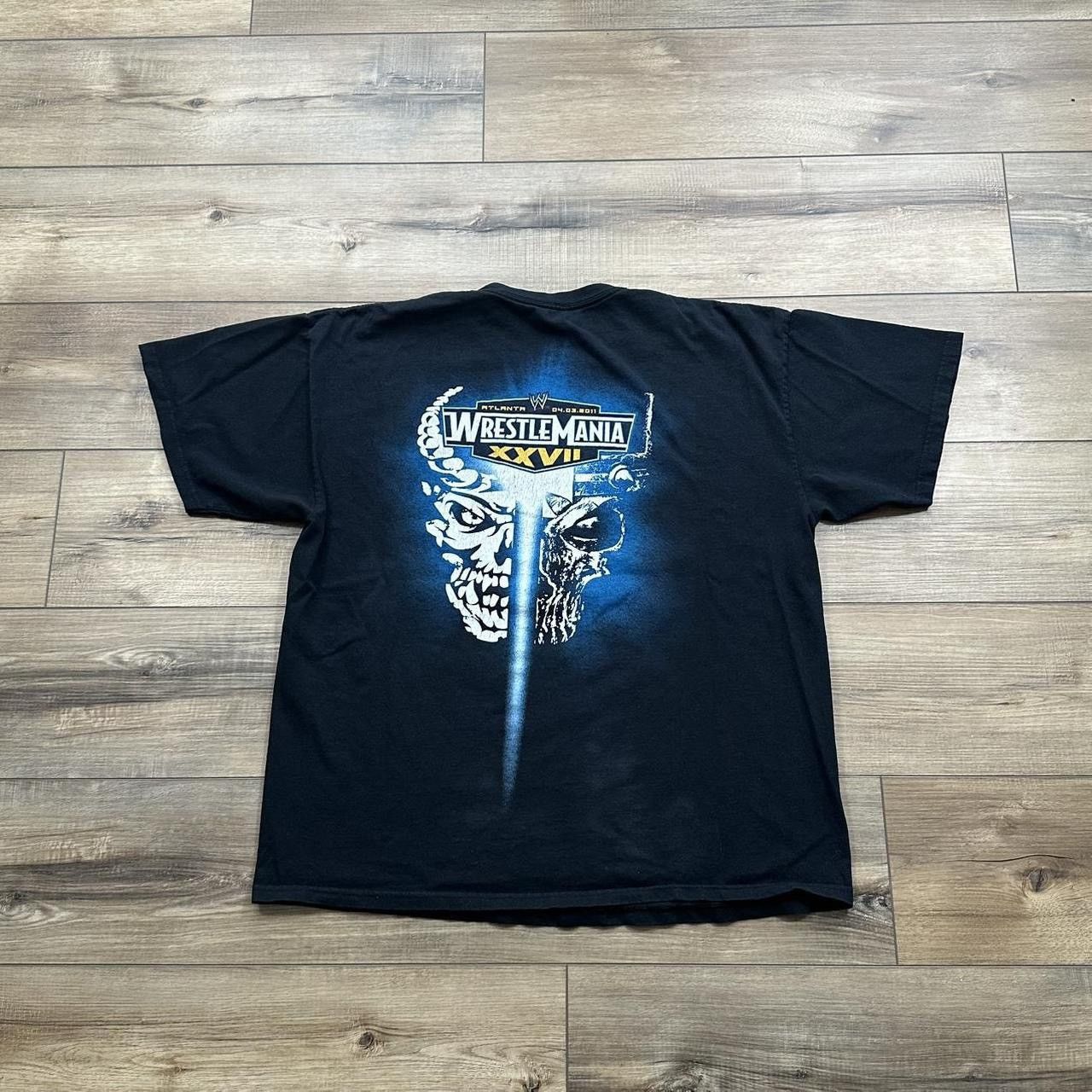 WWE WWE WrestleMania XXVII The Undertaker vs. Triple H Tee Size US XL / EU 56 / 4 - 7 Thumbnail