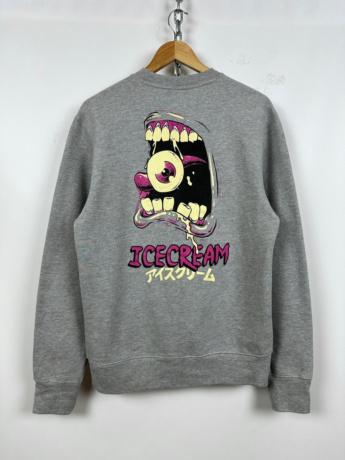 Icecream Ice Cream By Billionaire Boys Club Grey Sweatshirt Size US M / EU 48-50 / 2 - 1 Thumbnail