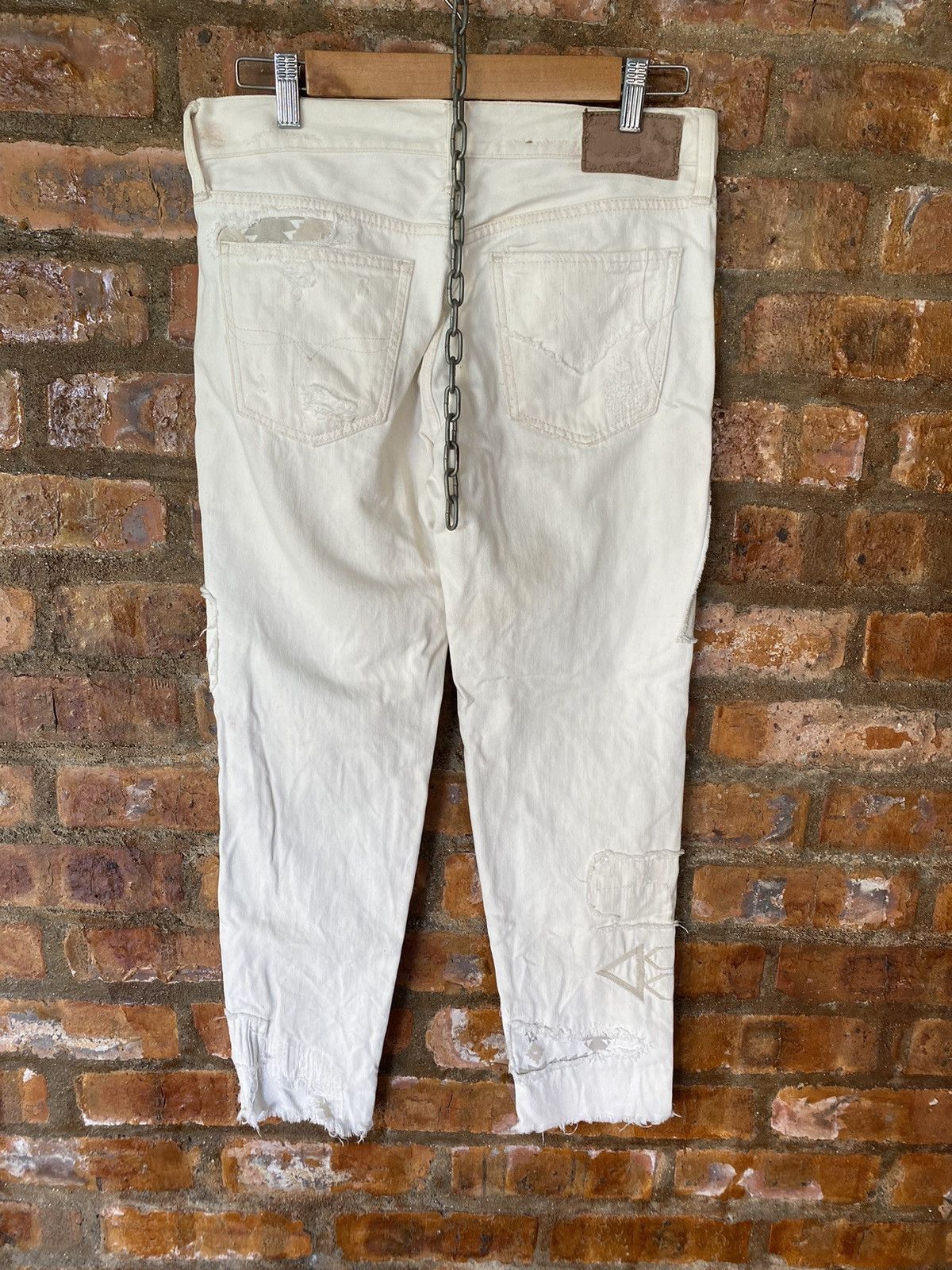 Polo Ralph Lauren × RRL Ralph Lauren × Ralph Lauren 2000s Polo Ralph Lauren sashiko Boro Patchwork kapital Size 30" / US 8 / IT 44 - 15 Thumbnail