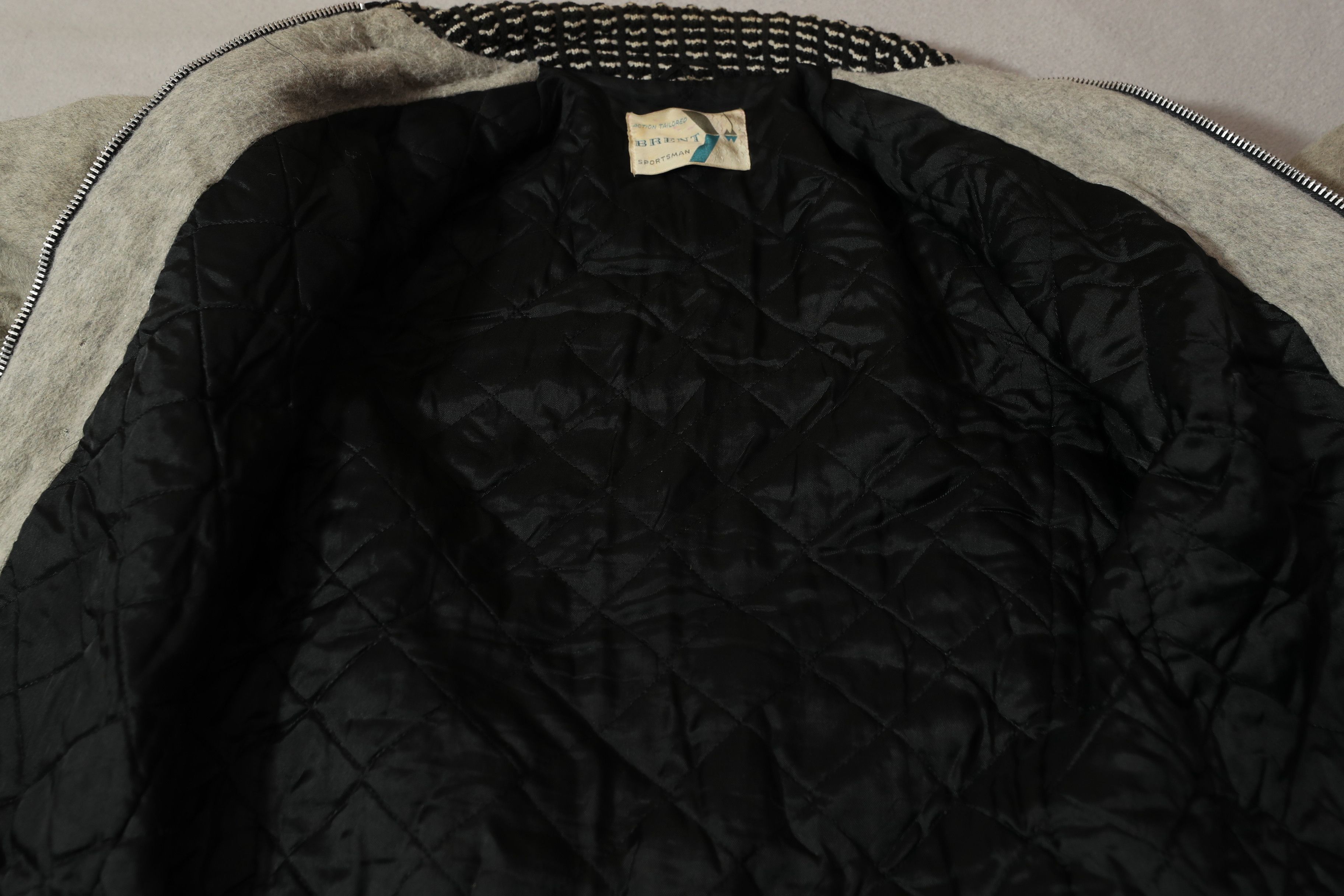 Vintage Vintage Brent 1950s/60s Quilted Lined Jacket (M/L) Size US L / EU 52-54 / 3 - 14 Thumbnail