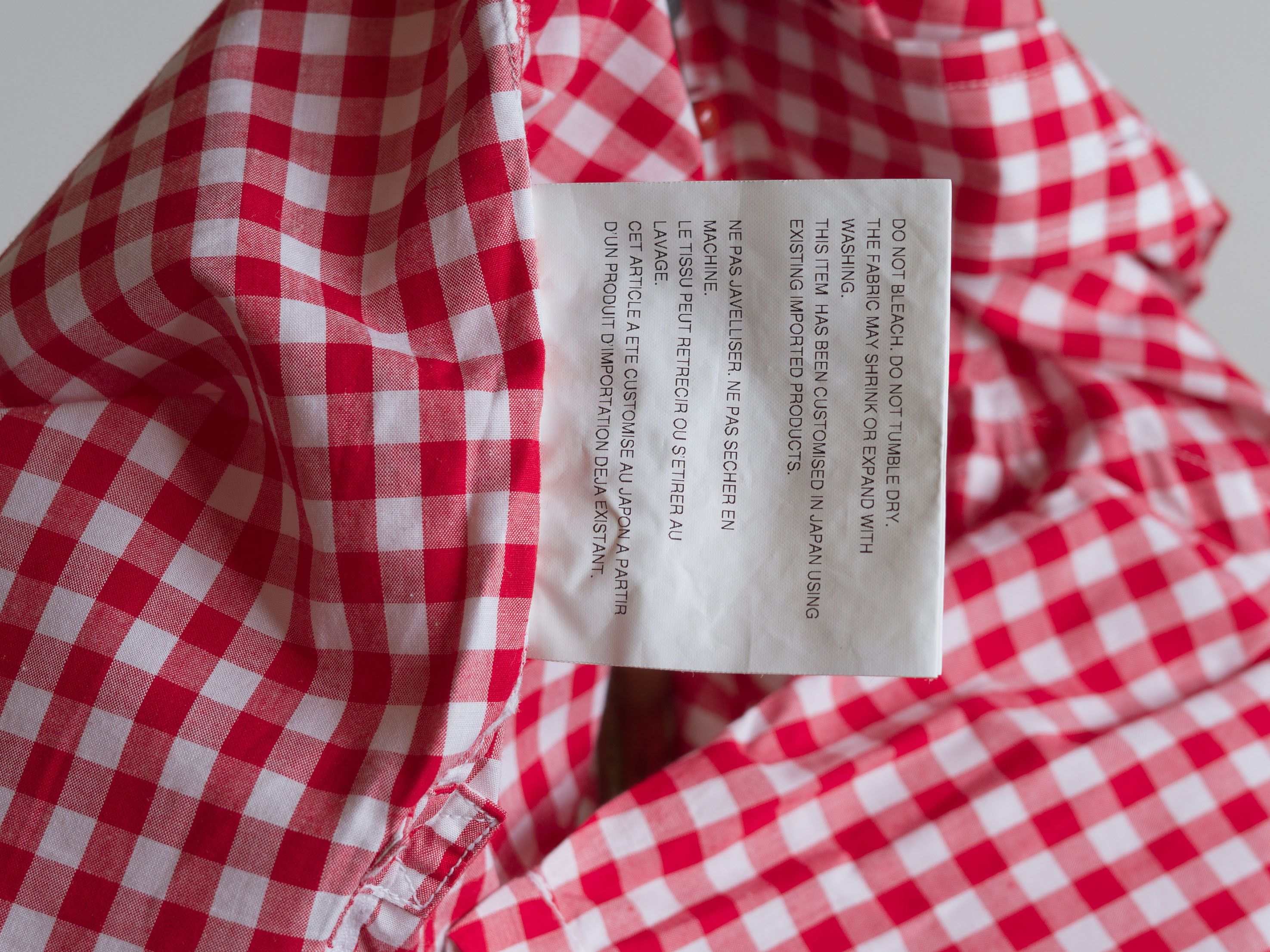 Junya Watanabe SS2009 JUNYA WATANABE MAN x BROOKS BROTHERS SHIRT Size US M / EU 48-50 / 2 - 14 Thumbnail