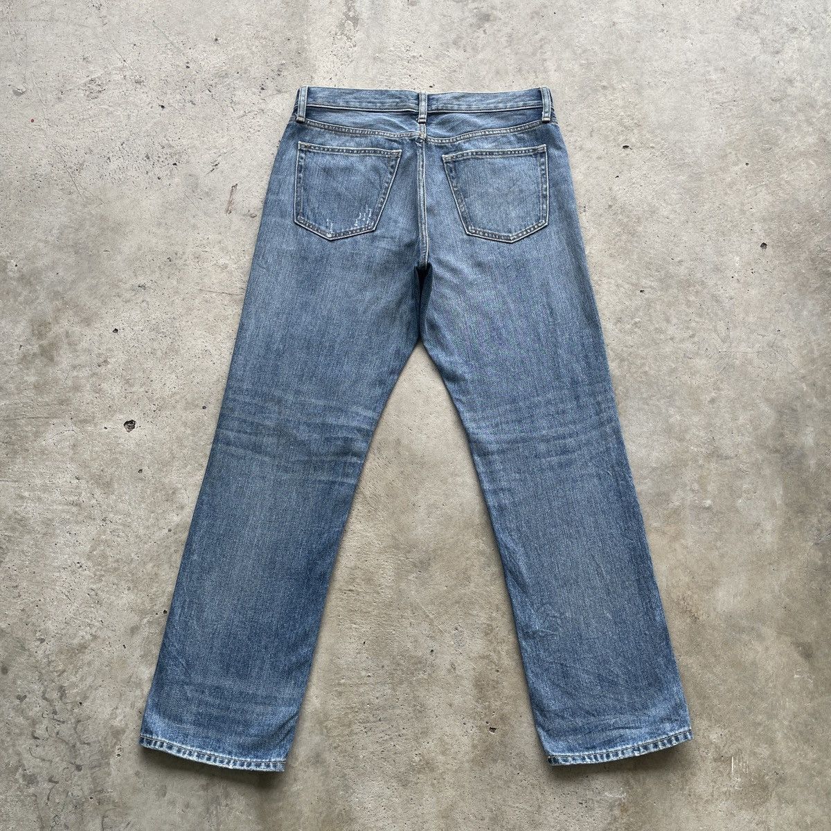 Japanese Brand W33x30 Vintage Japanese Brand Distressed Faded Jeans Pants Size US 33 - 10 Thumbnail