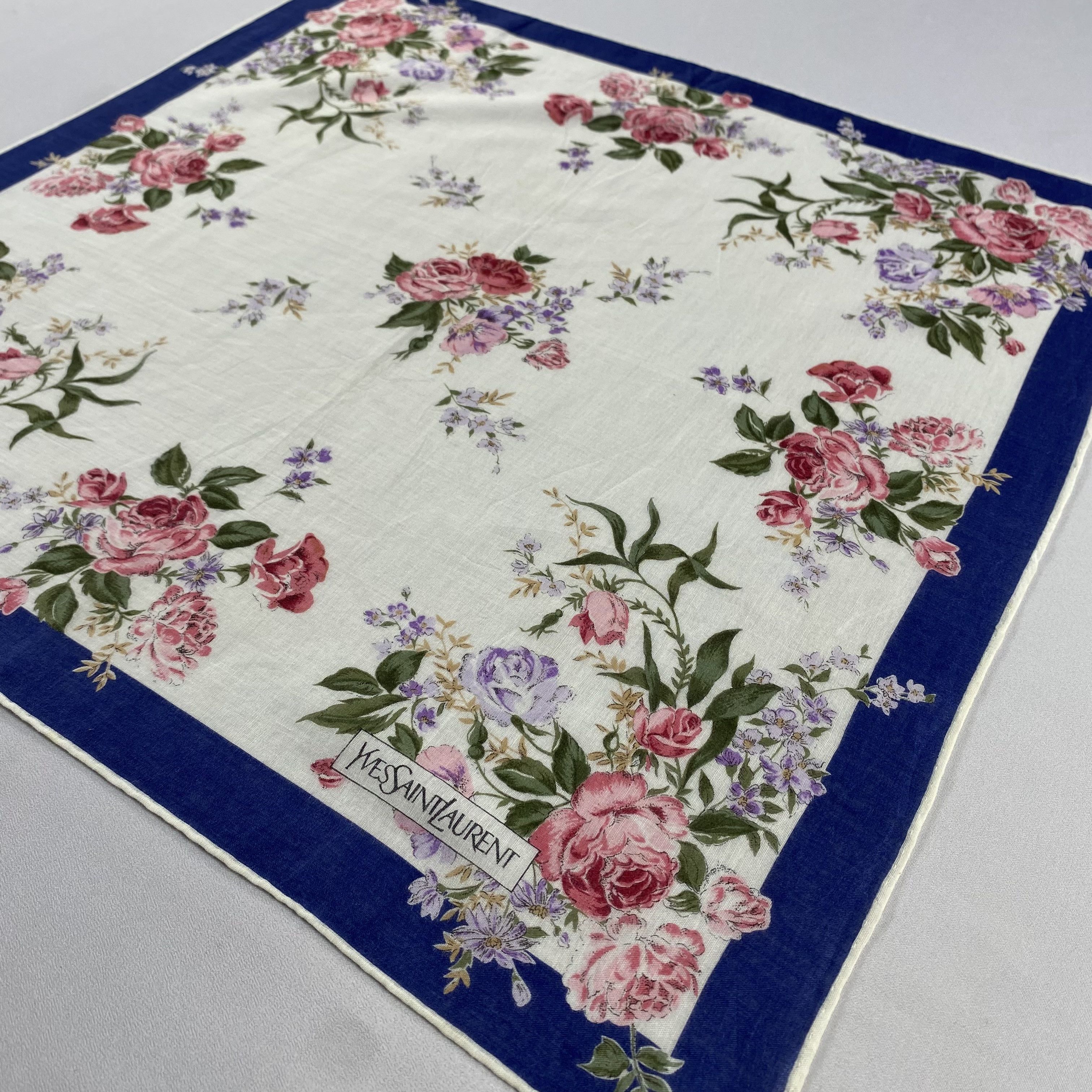 Vintage × Yves Saint Laurent Yves Saint Laurent Neckerchief / Handkerchief-P946 Size ONE SIZE - 2 Thumbnail