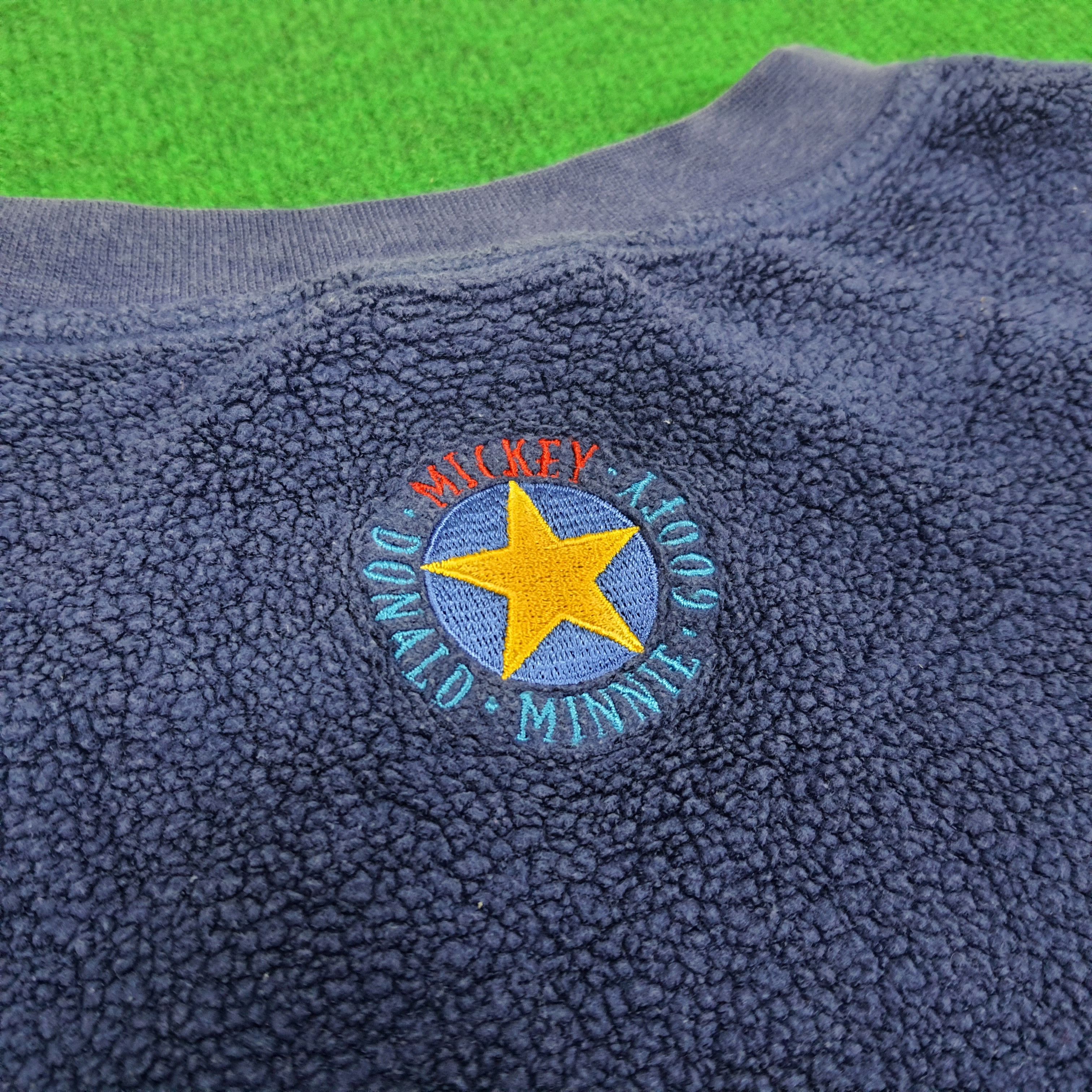Disney × Vintage Vintage Disney Mickey Mouse Club House Fleece Sweatshirt Size US XL / EU 56 / 4 - 4 Thumbnail