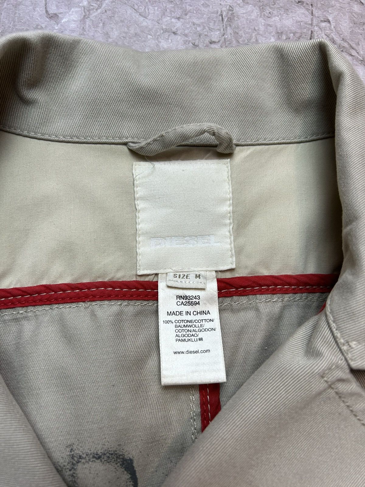 Diesel Vintage Diesel Jacket Size US M / EU 48-50 / 2 - 16 Thumbnail