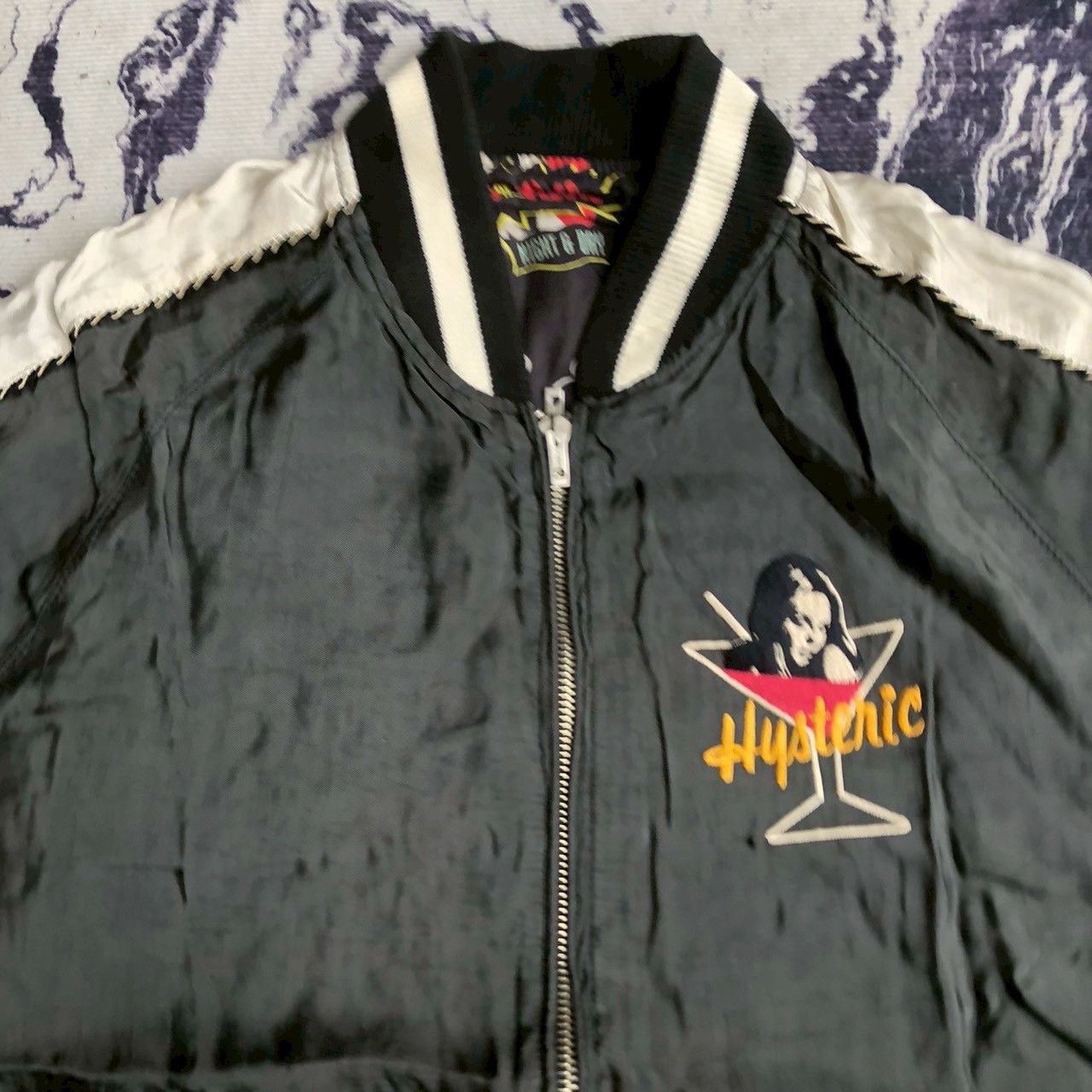 Hysteric Glamour Vintage Y2K Hysteric Glamour Reversible Graphic Bomber Size US M / EU 48-50 / 2 - 4 Thumbnail