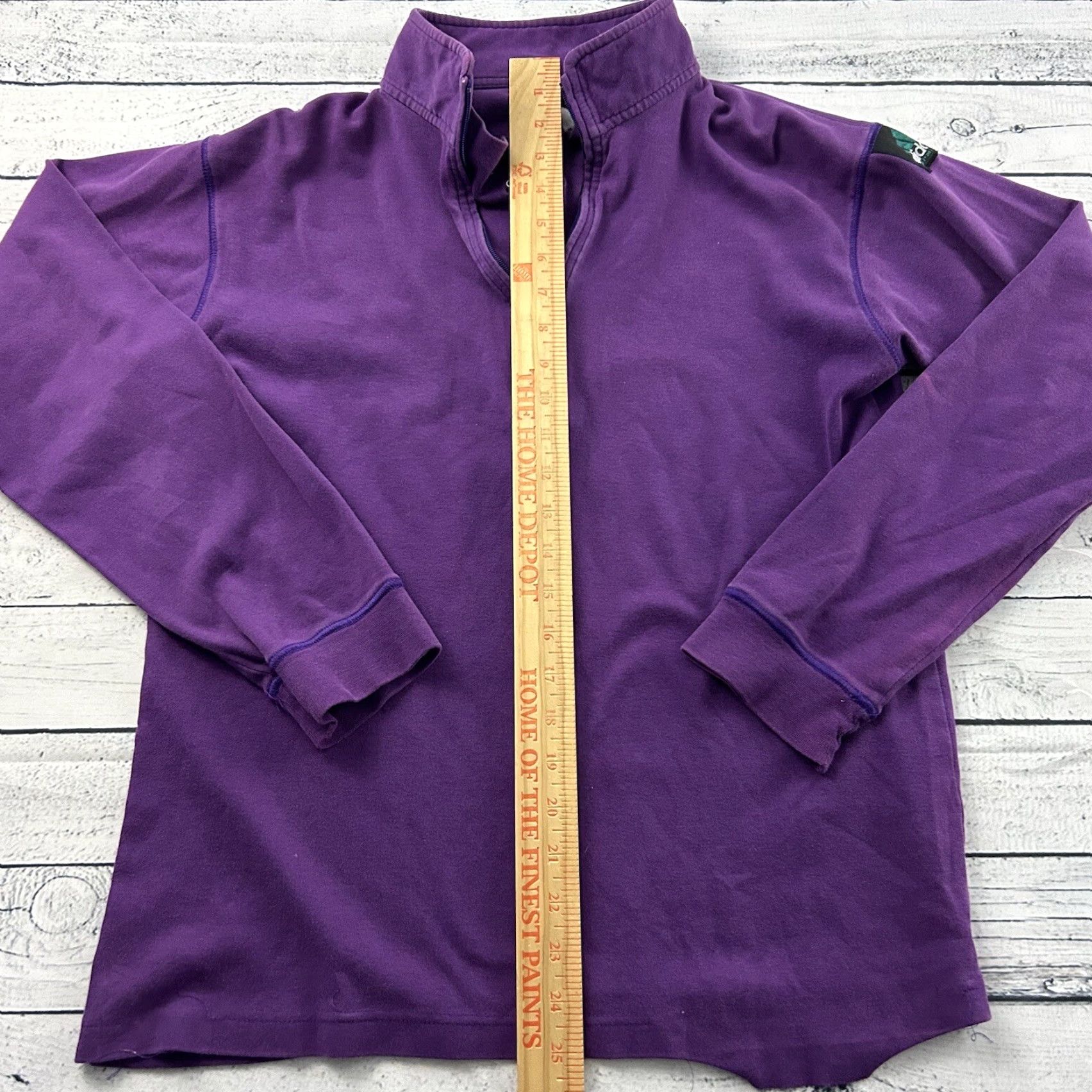 Adidas VINTAGE adidas 1/4 Zip Pullover Shirt Mens Small Purple Adidas Shirt Small Purple 1/4 Zip Mens Size US S / EU 44-46 / 1 - 5 Thumbnail