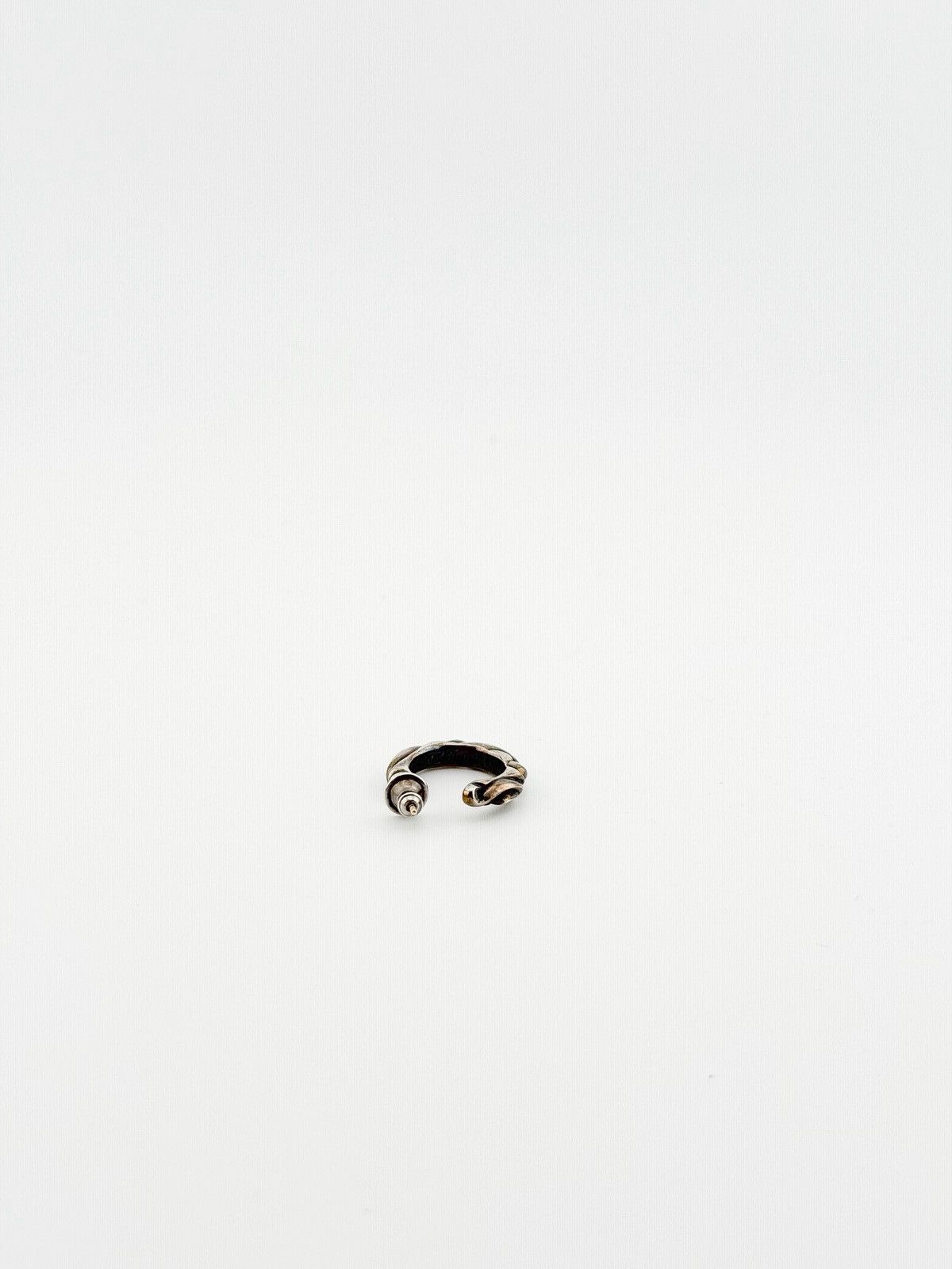 Chrome Hearts Chrome Hearts Scroll Hoop Earring Size ONE SIZE - 3 Thumbnail