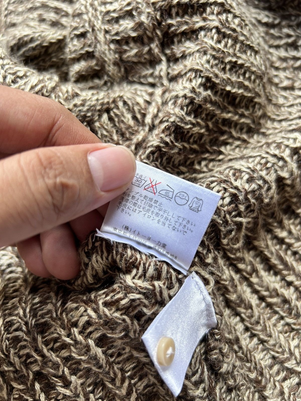 If Six Was Nine 💸BINDINGOFFER💸Japanese cardigan fur knit ifsix lgb styled Size US M / EU 48-50 / 2 - 9 Thumbnail
