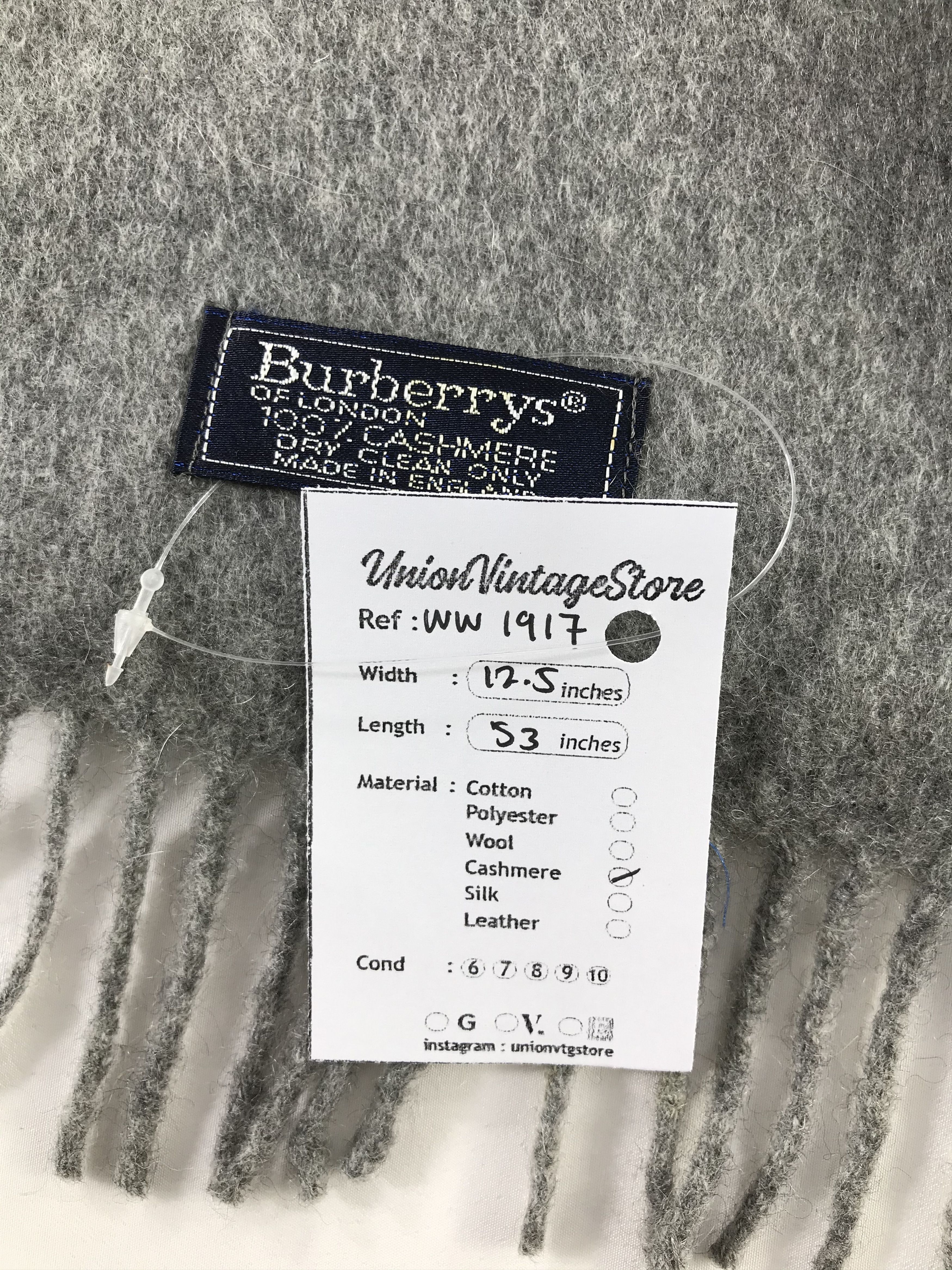 Burberry × Vintage Burberry Scarf / Muffler / Neckwear - WW1917 Size ONE SIZE - 5 Thumbnail