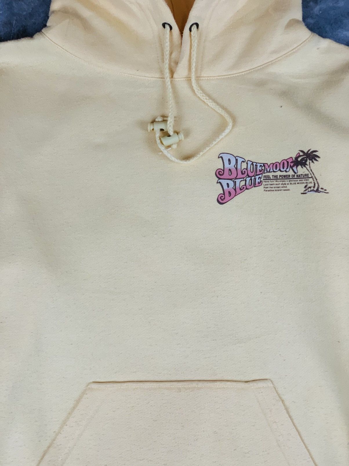 Vintage Vintage Blue Moon Blue Hoodie Size US S / EU 44-46 / 1 - 3 Thumbnail