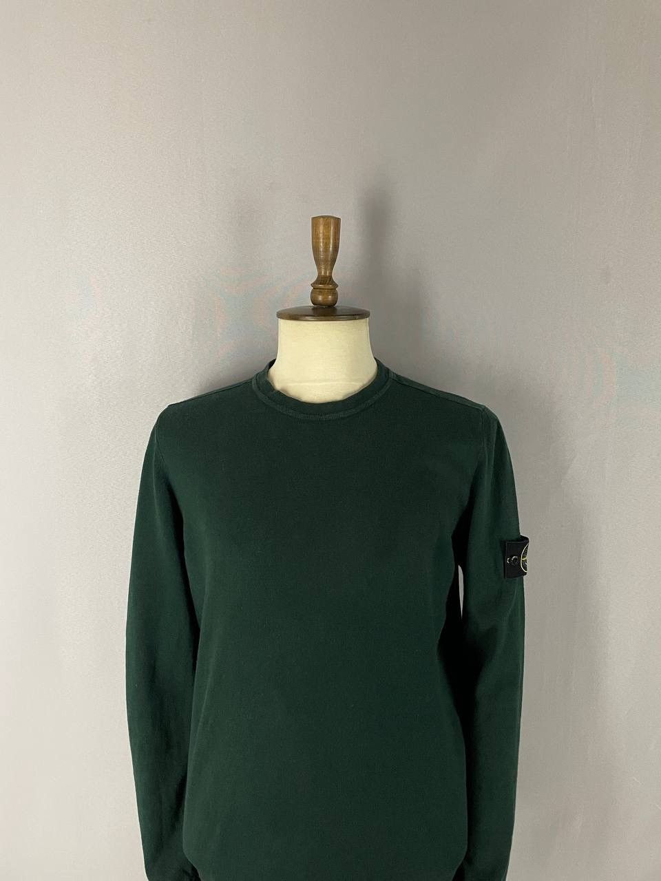 Stone Island Stone Island Sweater Dark Green Size US XL / EU 56 / 4 - 2 Thumbnail