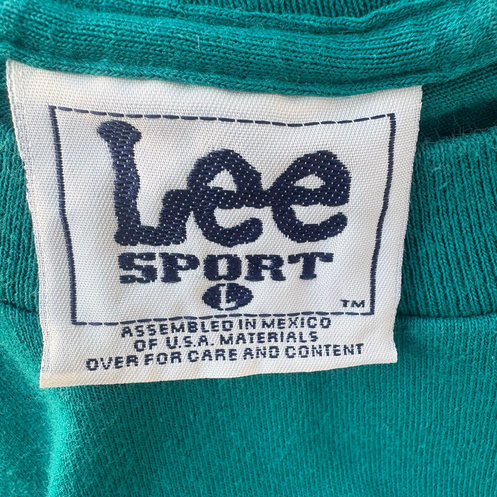 Lee VTG 90s Lee Sport NFL Miami Dolphins T Shirt Teal Sz L Size US L / EU 52-54 / 3 - 8 Thumbnail