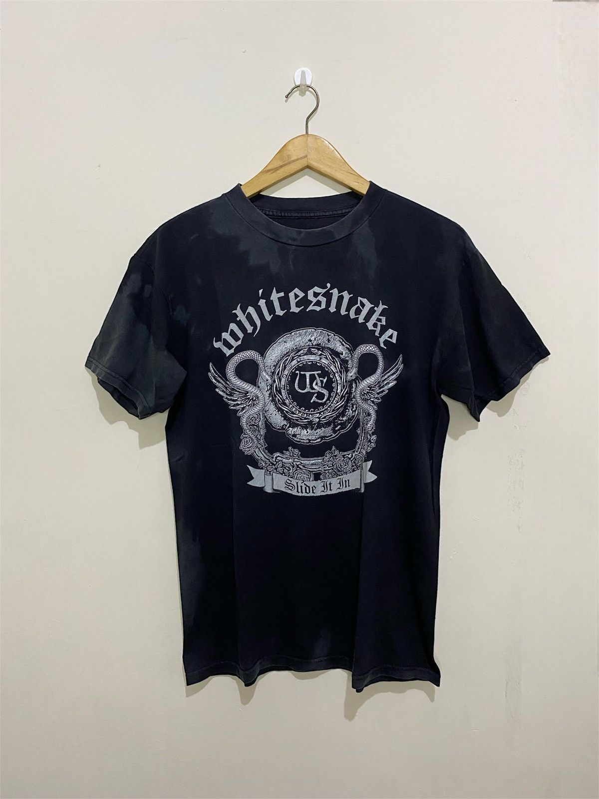 Band Tees × Japanese Brand × Vintage Vintage White Snake T-shirt Size US XL / EU 56 / 4 - 1 Thumbnail