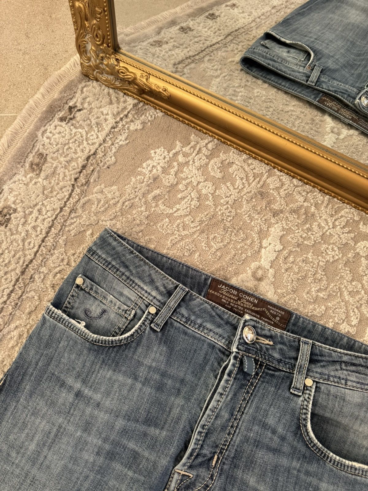 Jacob Cohen Jacob Cohen Jeans Size 32 Blue Designer Made in Italy Size US 32 / EU 48 - 6 Thumbnail