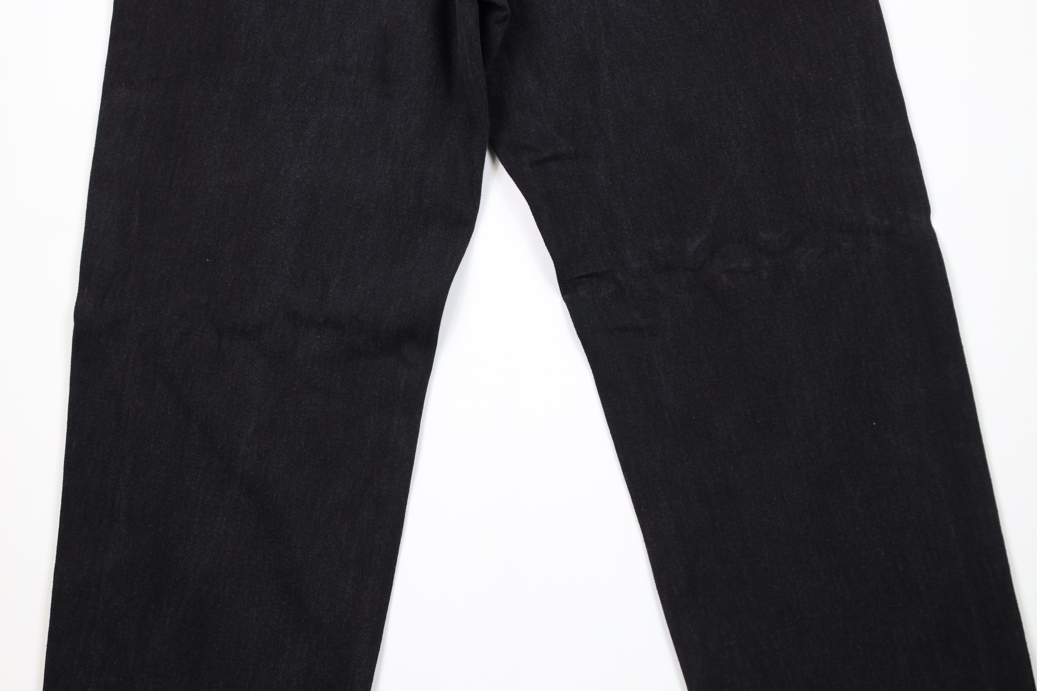 Levi's Vintage 90s Levis 550 Relaxed Tapered Leg Denim Jeans Black Size US 38 / EU 54 - 11 Thumbnail
