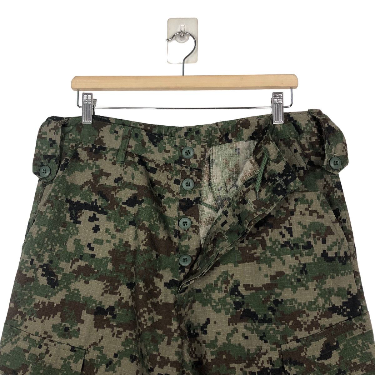 Japanese Brand Vintage Camouflage Analog Trouser Army Combat Buzz Ricksons Size US 34 / EU 50 - 12 Thumbnail