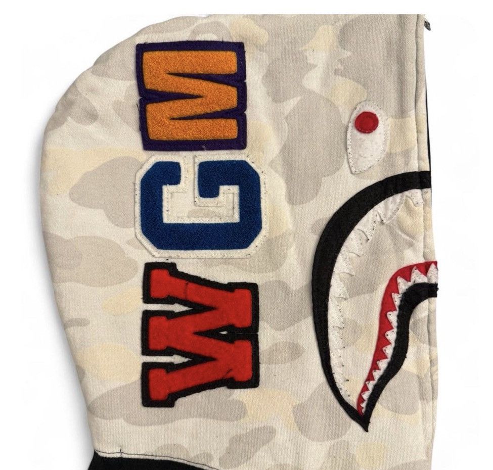 Bape 2021 BAPE shark zip up hoodie size L Size US L / EU 52-54 / 3 - 4 Thumbnail
