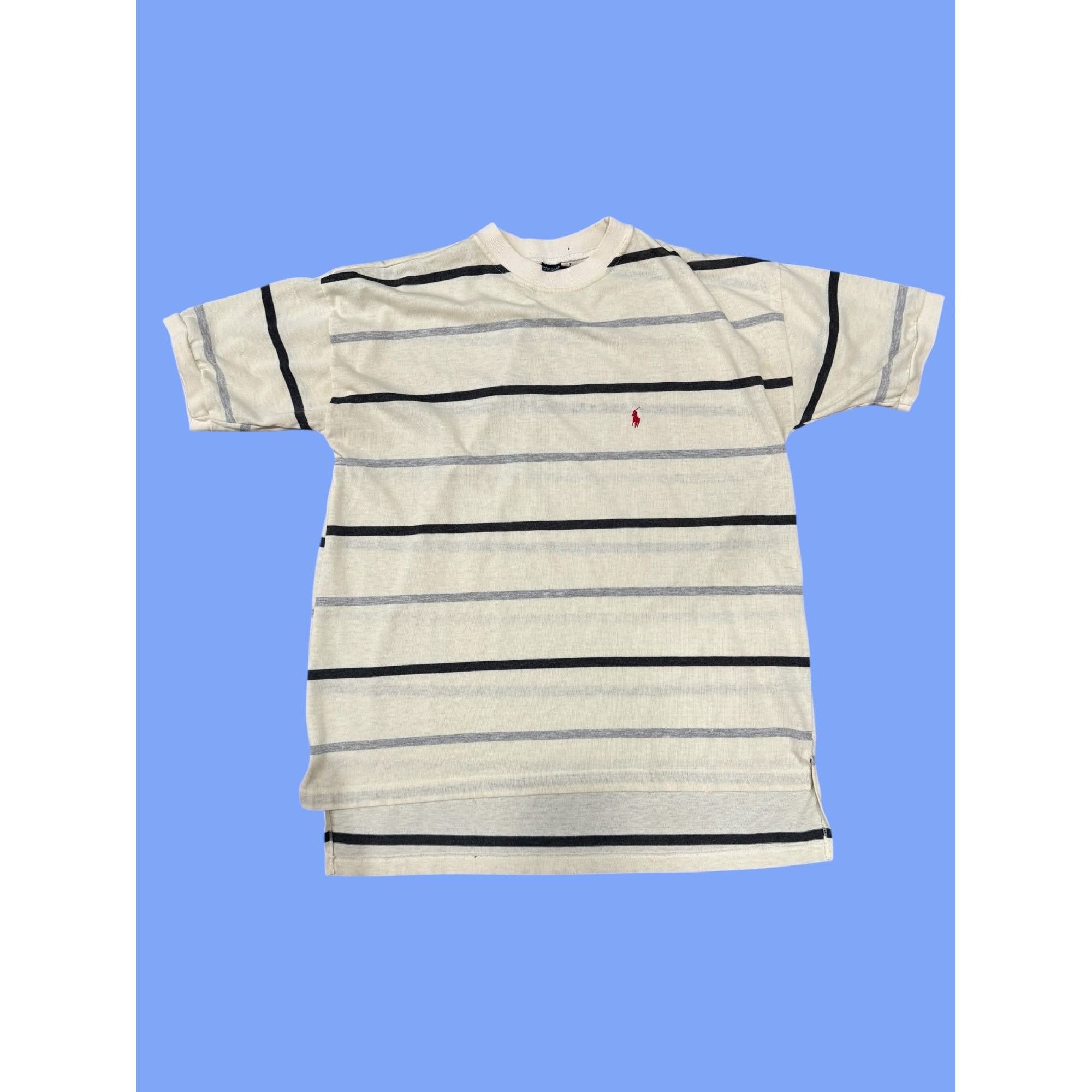 Polo Ralph Lauren 90's Single Stitch Ralph Lauren Shirt Size US M / EU 48-50 / 2 - 1 Thumbnail
