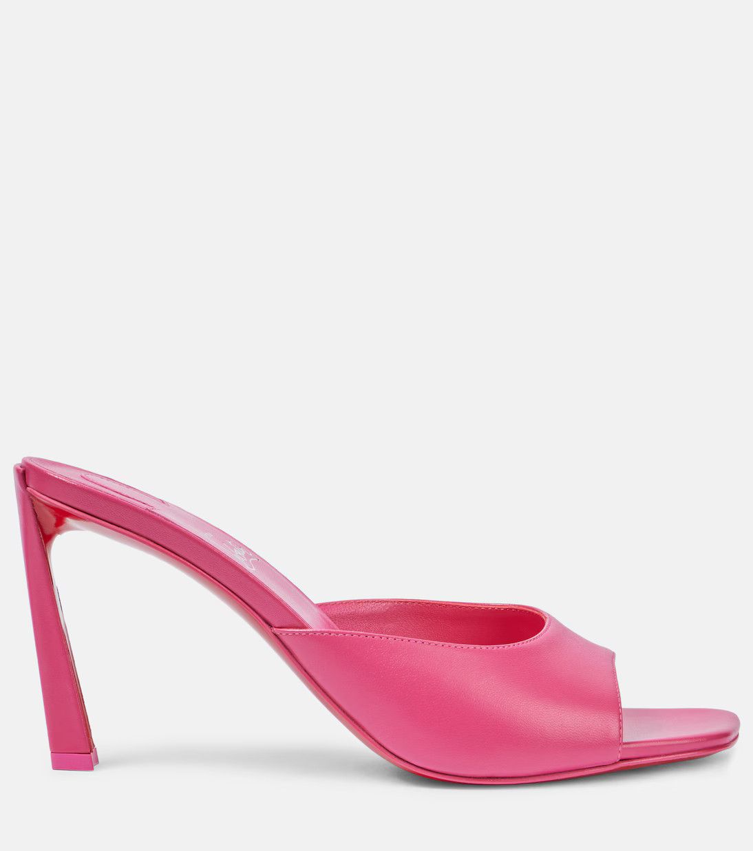 Christian Louboutin os11x0126 Condora Mules in Pink Size US 7.5 / IT 37.5 - 1 Thumbnail