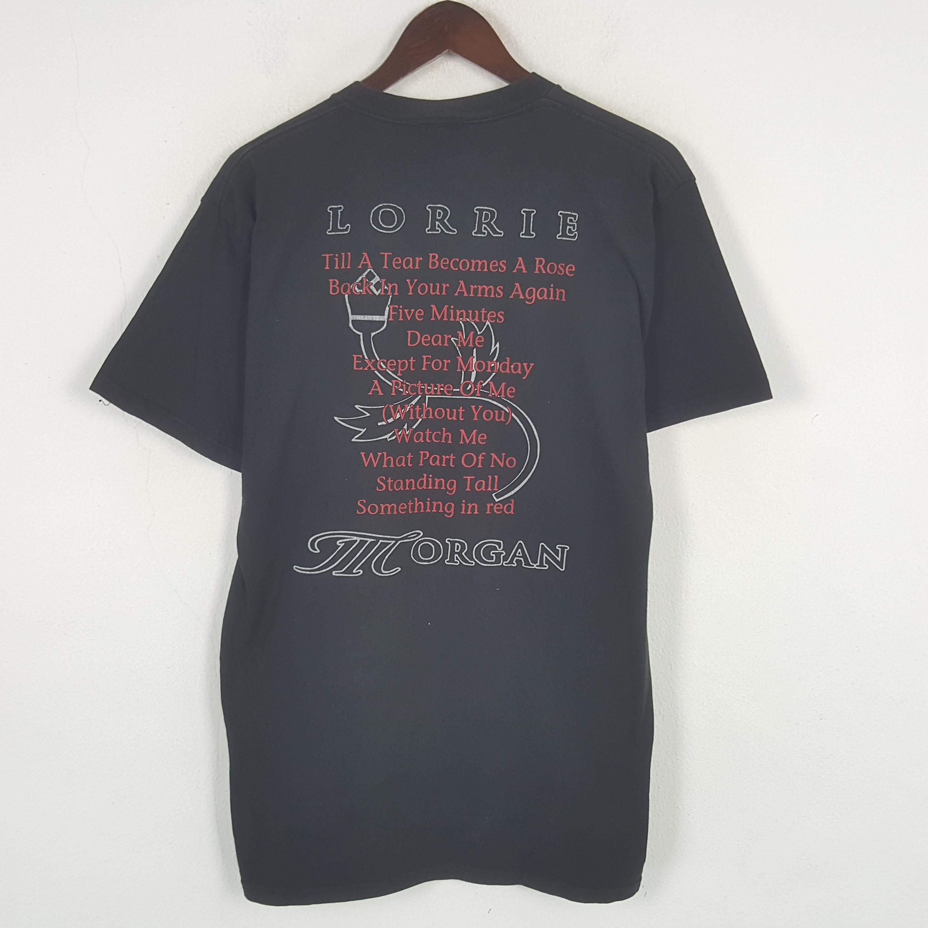 Band Tees Vintage 95’s Lorrie Morgan American Singer T-shirt Size US L / EU 52-54 / 3 - 4 Thumbnail