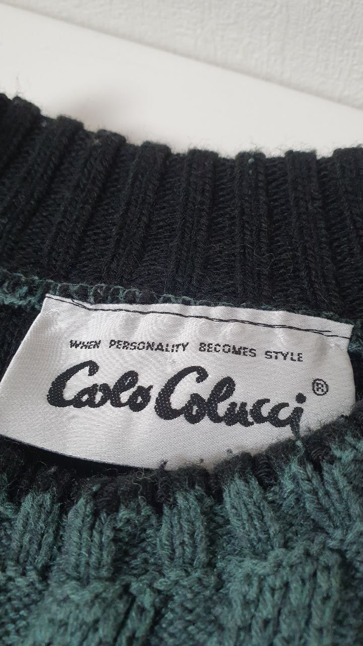 Carlo Colucci Vintage Sweater Carlo Colucci Cosby Retro 90s Pullover Size US XL / EU 56 / 4 - 9 Thumbnail