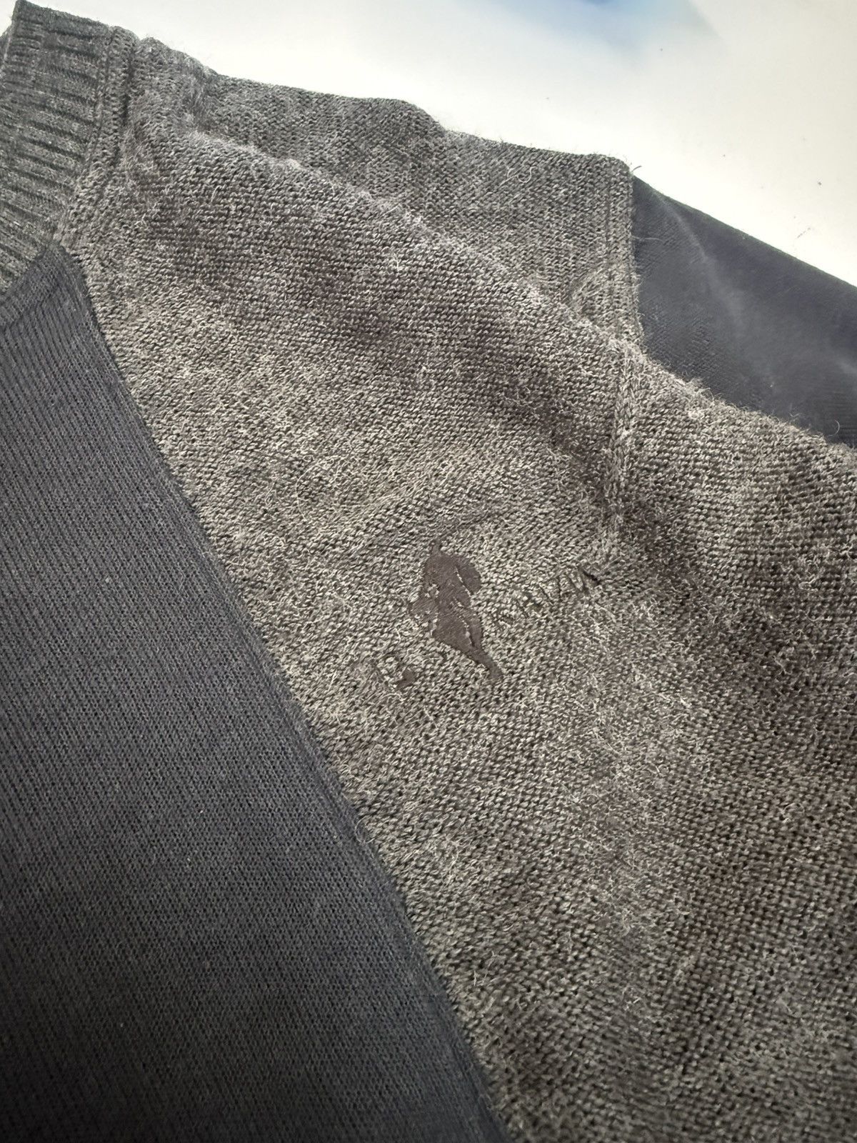 Krizia Uomo 🔥 Basic by Krizia Knited Part Sweatshirt - M Size US M / EU 48-50 / 2 - 5 Thumbnail