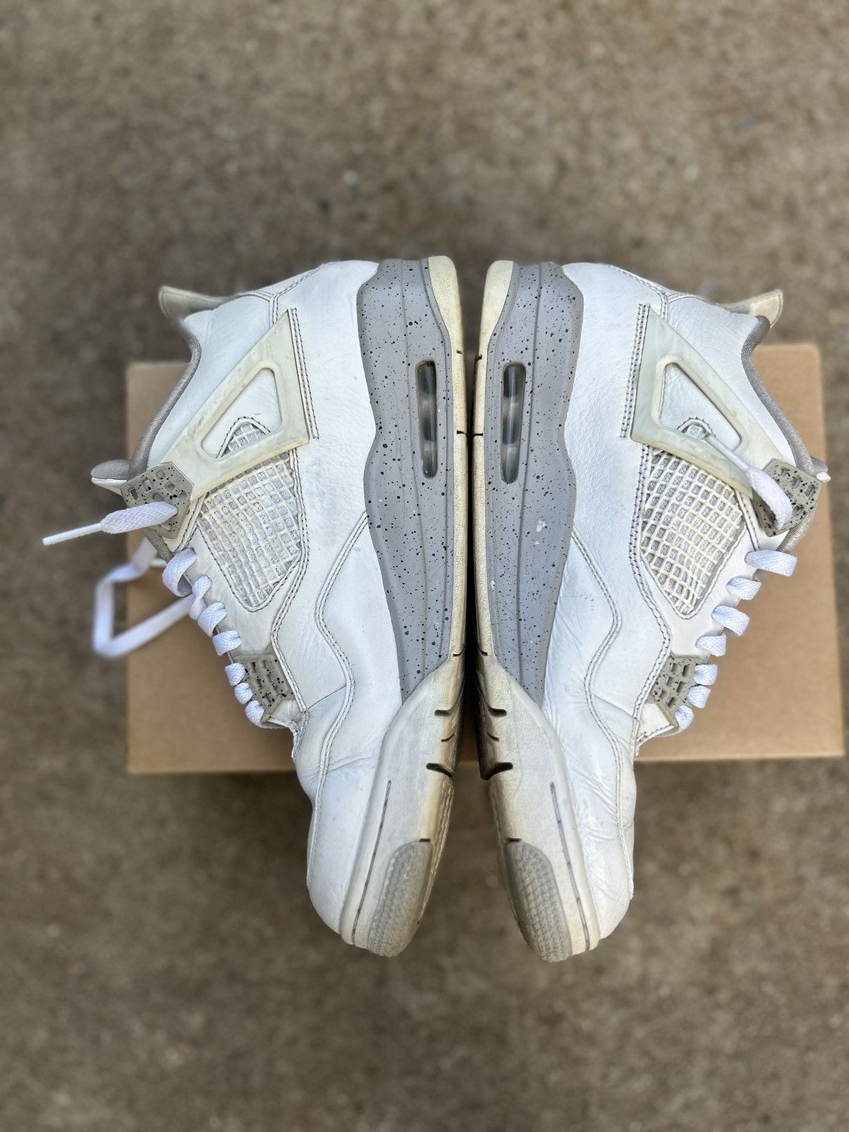 Jordan Brand × Nike Air Jordan 4 Retro x White Oreo Size US 10 / EU 43 - 7 Thumbnail