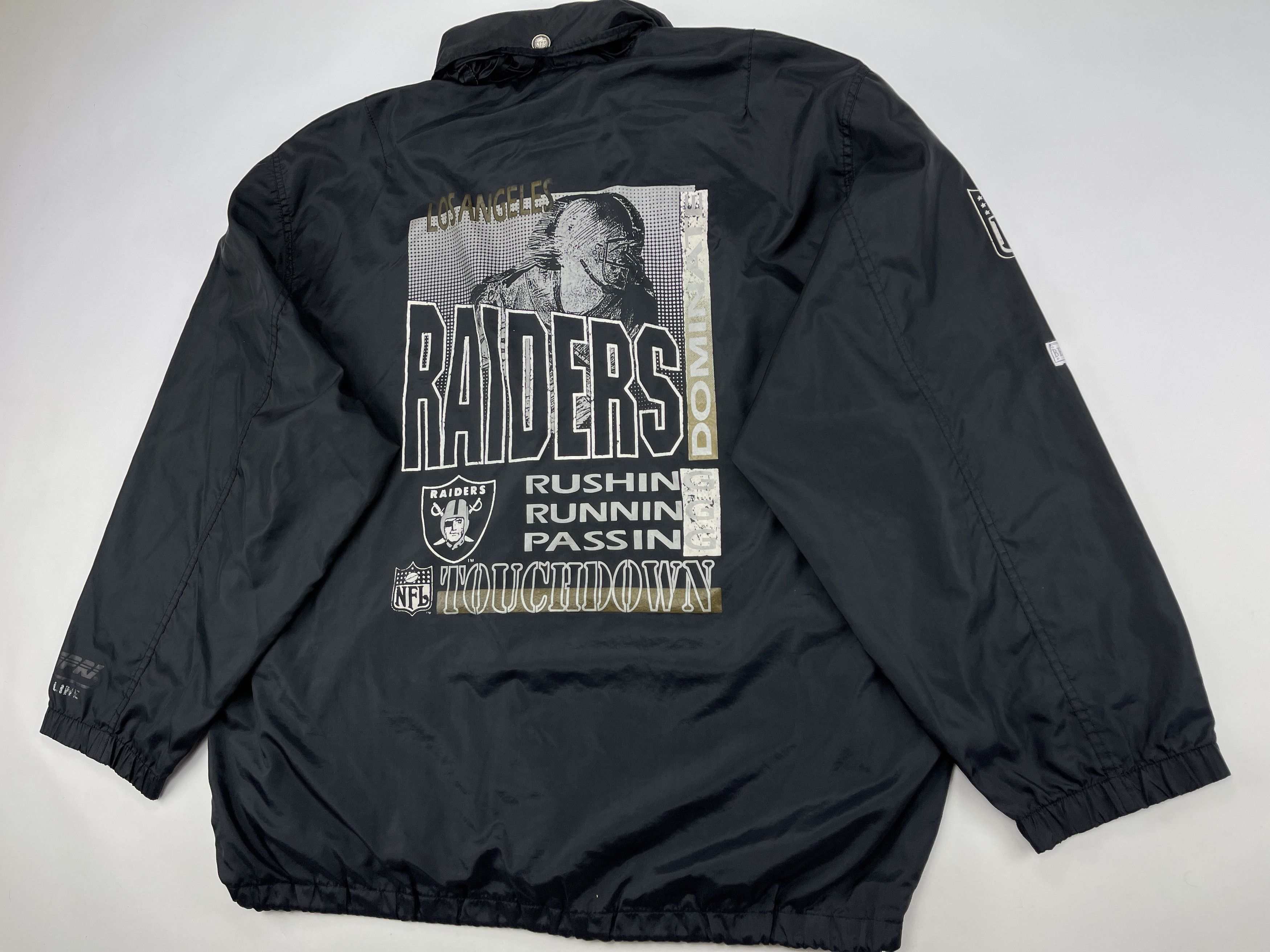 NFL Los Angeles Raiders jacket, 1991 Campri Teamline vintage M Size US M / EU 48-50 / 2 - 4 Thumbnail