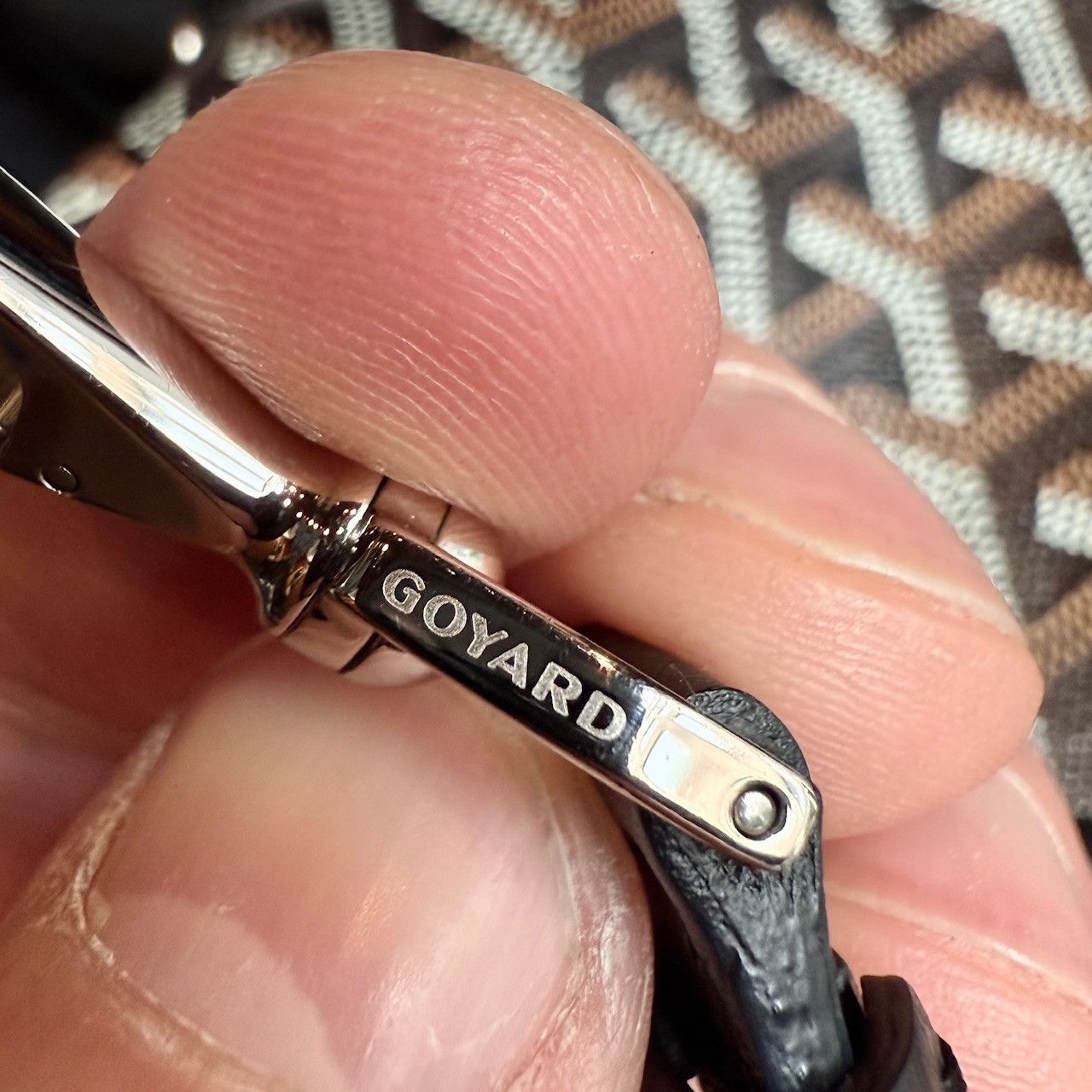 Goyard Goyard 2019 Black Goyardine Mini Alpin Convertible Backpack Size ONE SIZE - 16 Thumbnail