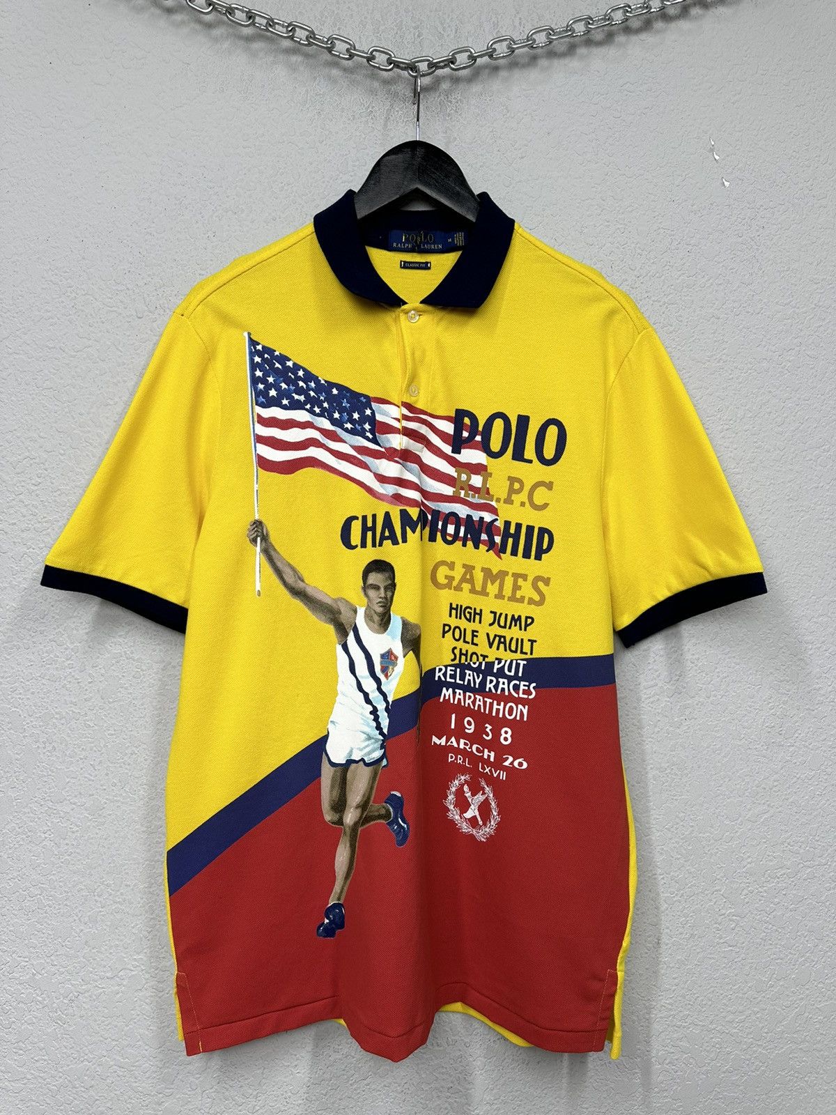 Polo Ralph Lauren Vintage Y2k Polo Ralph Lauren Polo T-shirt Avantgarde Faded Size US M / EU 48-50 / 2 - 2 Thumbnail