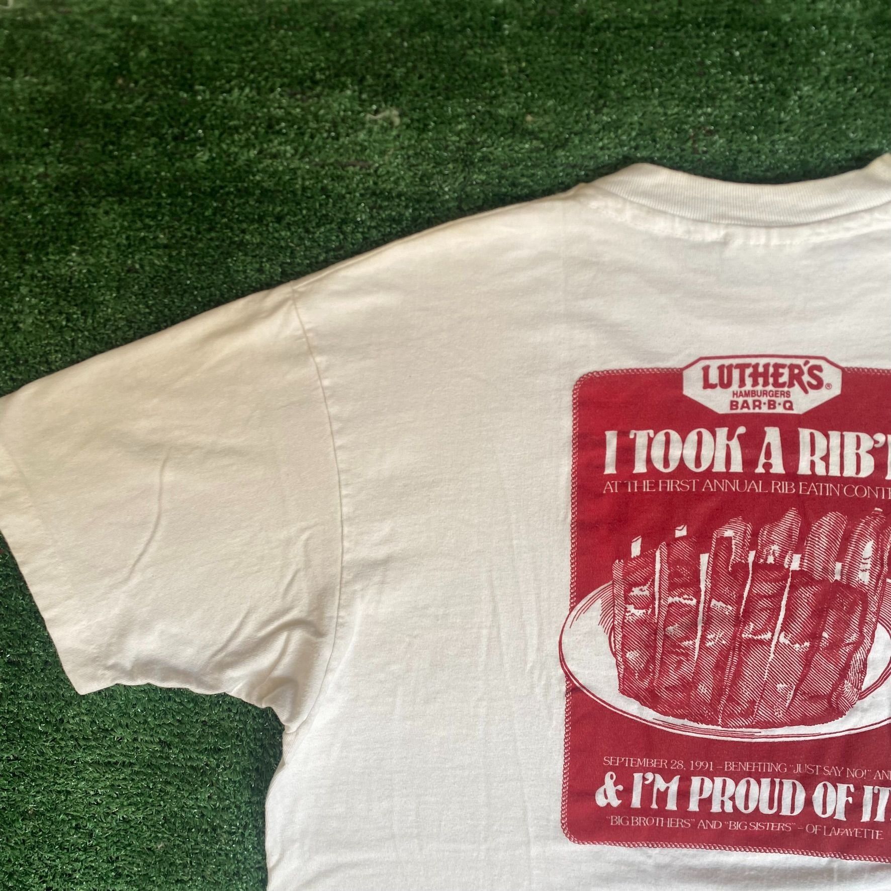 Vintage Vintage 90s Drugs Cowboy Shirt Funny Western Humor Tee Size US XL / EU 56 / 4 - 7 Thumbnail